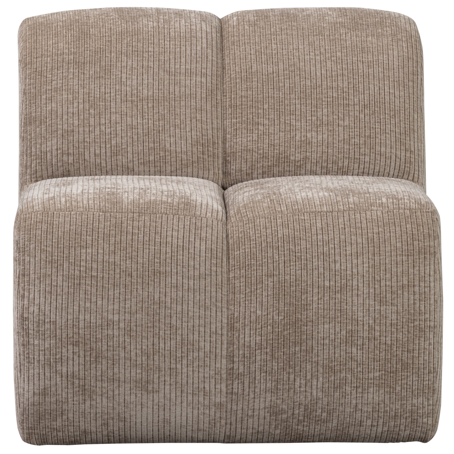 Fotel / moduł MOJO BENCH piaskowy sztruks – Woood