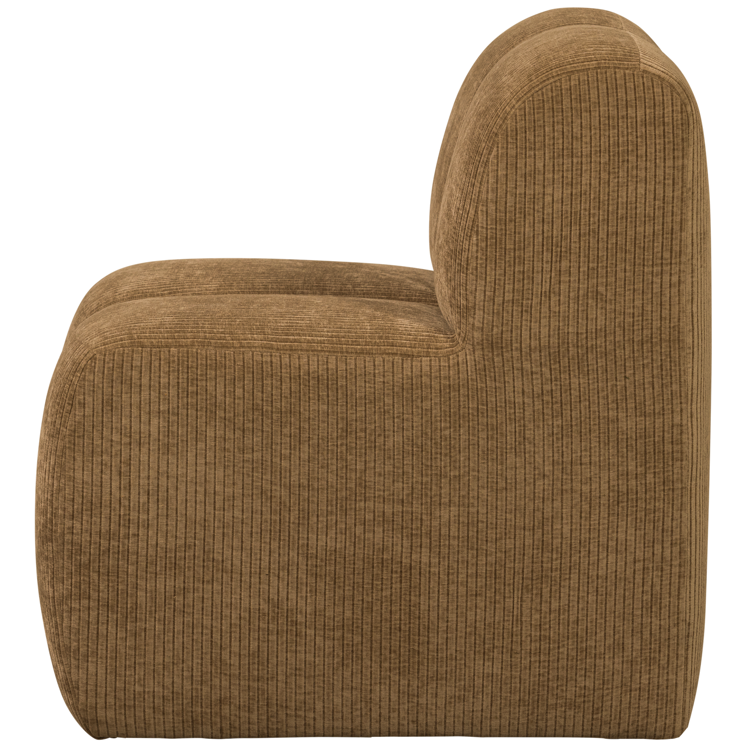 Fotel / moduł MOJO BENCH miodowy sztruks – Woood