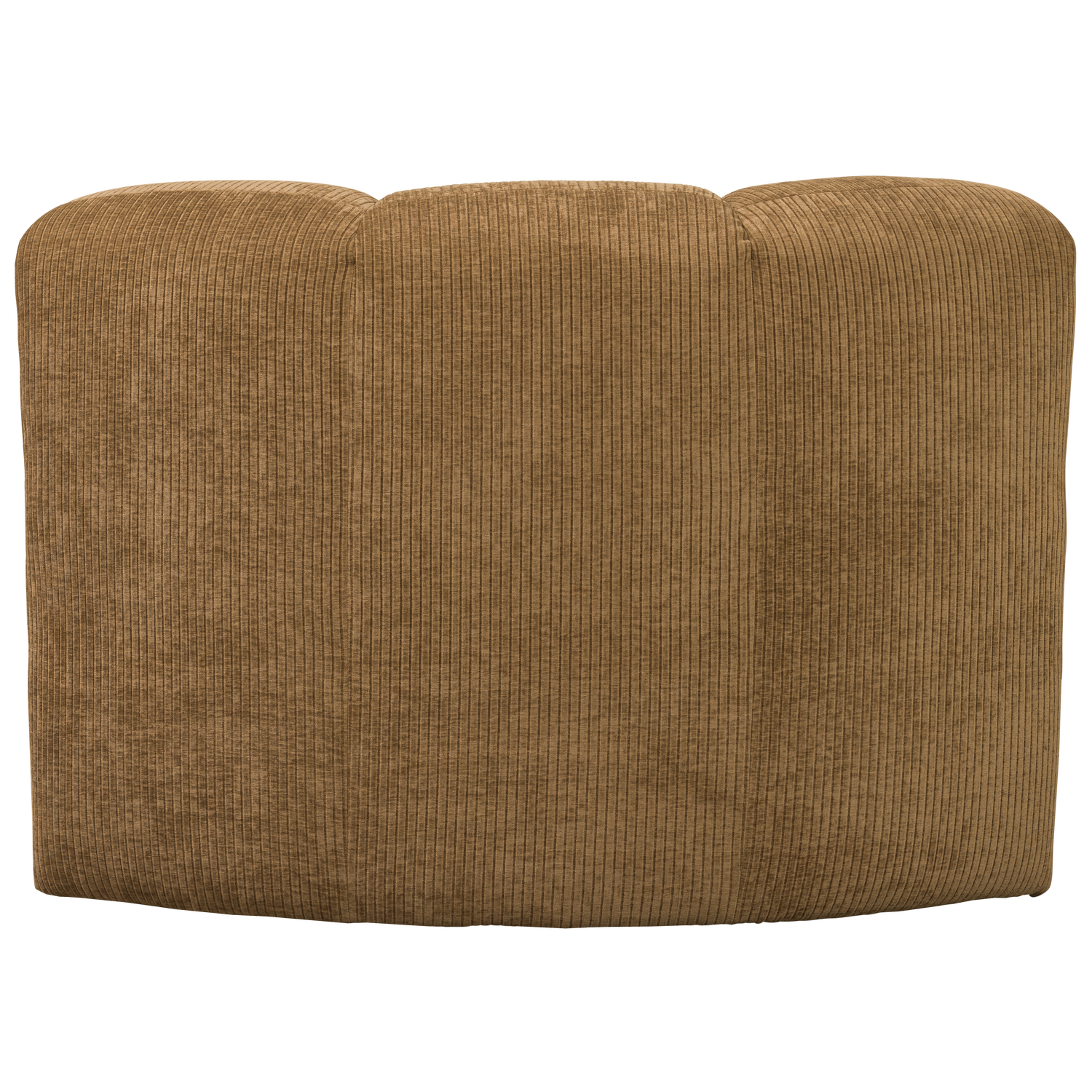 Sofa modułowa MOJO BENCH - element narożny miodowy sztruks – Woood