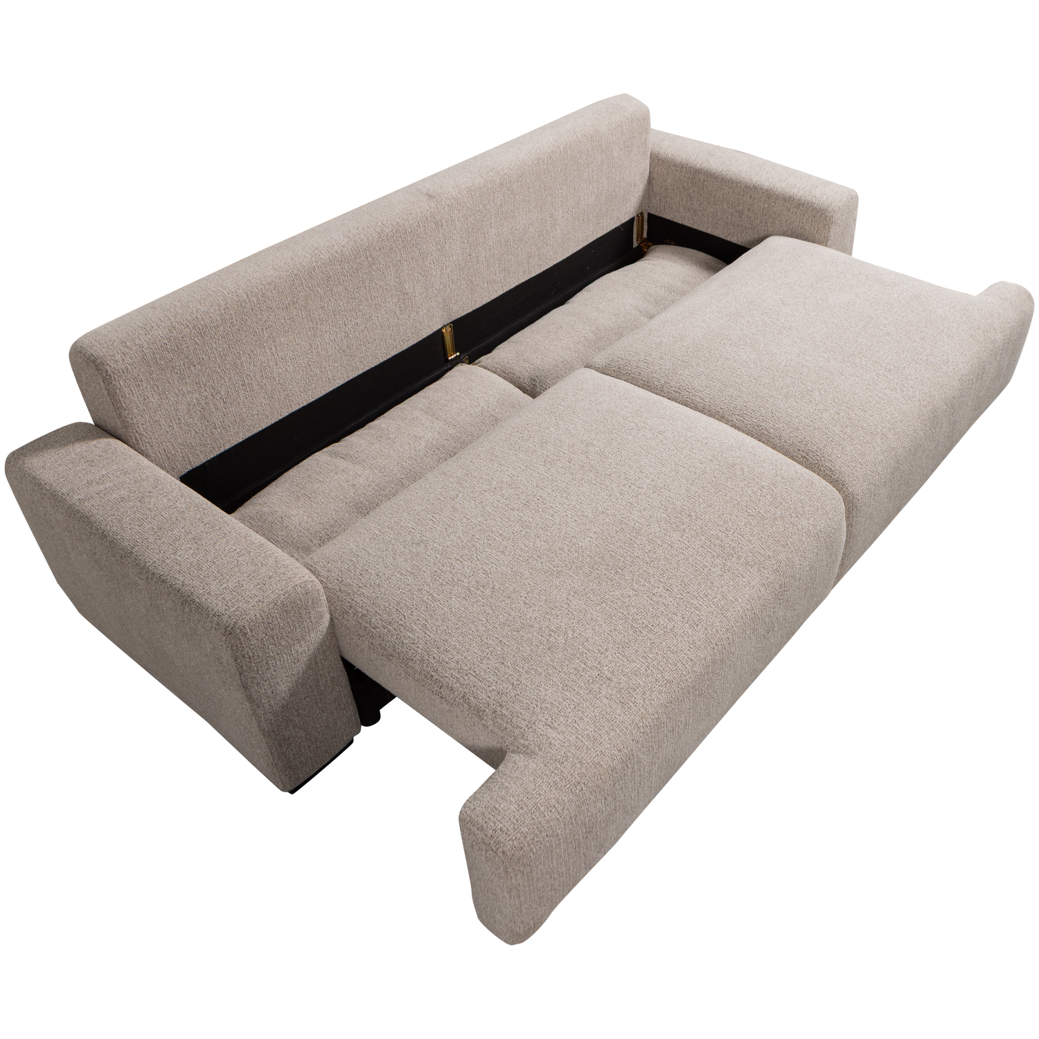 Sofa 3-osobowa z funkcją spania NIGHT & DAY beżowy – Woood