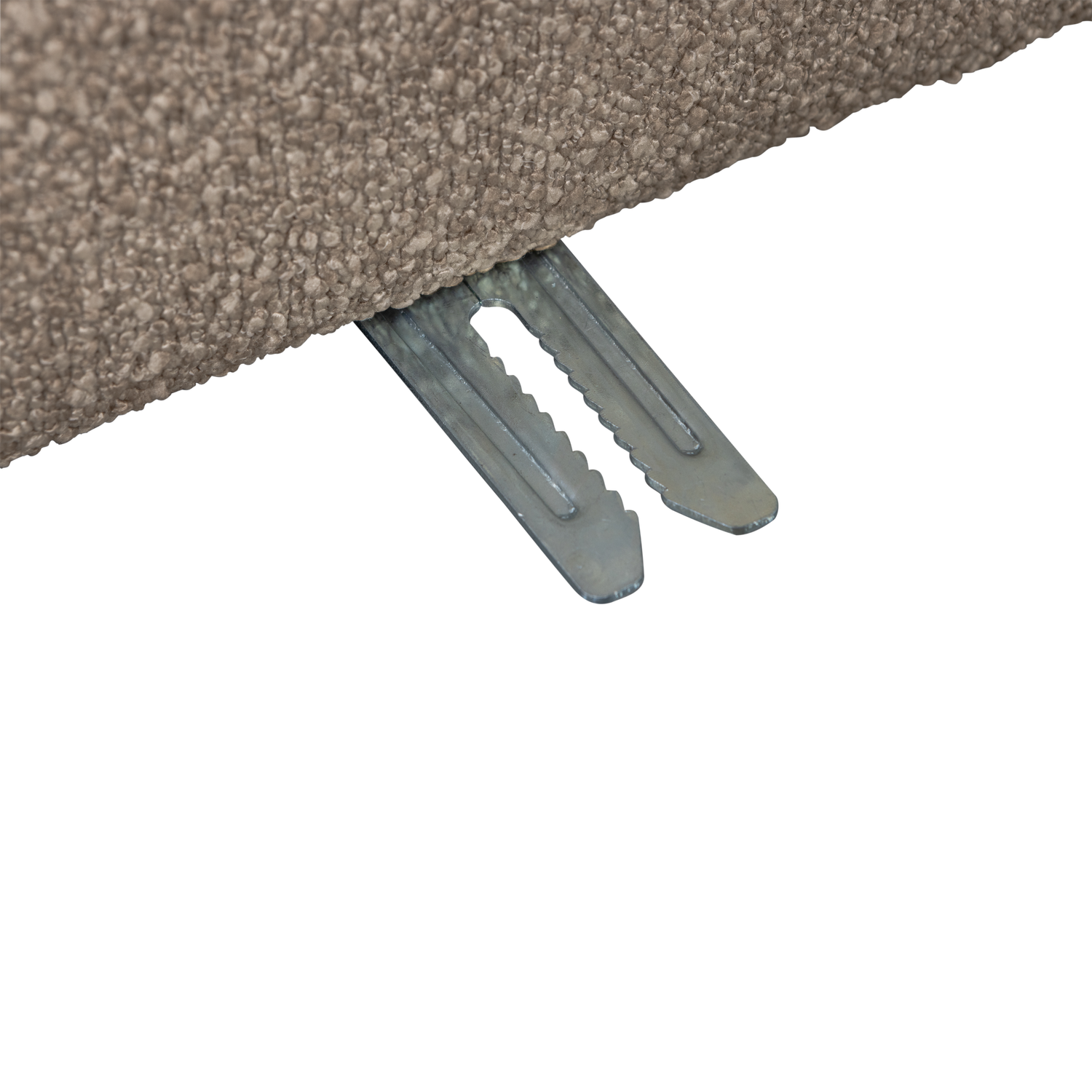 Sofa LAZY - Endmodul links beige Bouclé