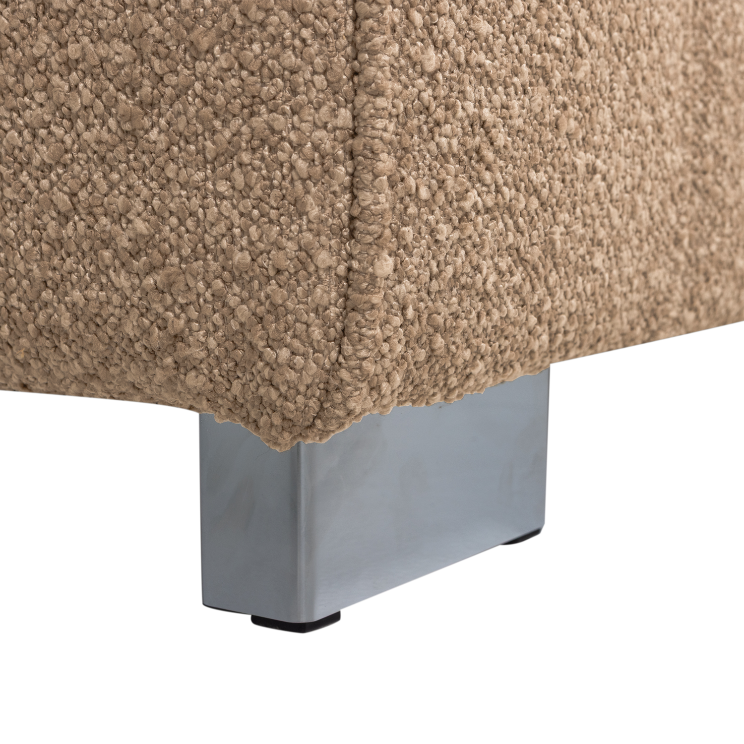 Sessel / Modul LAZY braun Bouclé