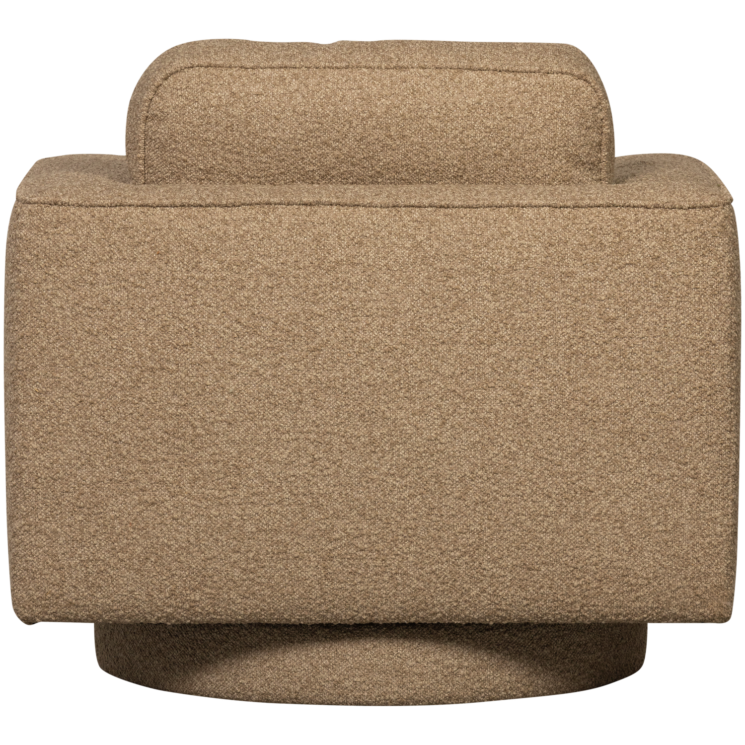 Drehstuhl LAZY braun Bouclé