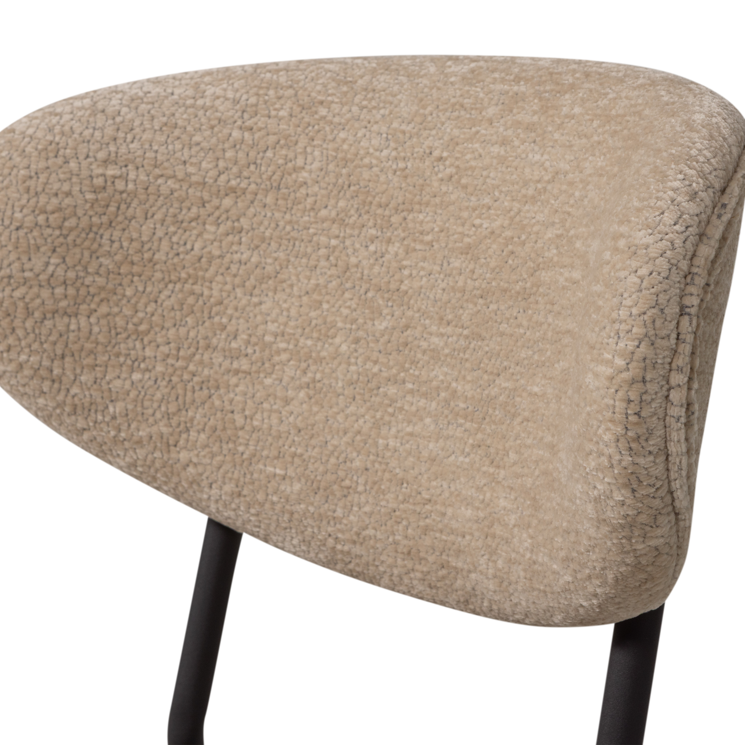 Stuhl KJELD beige Chenille