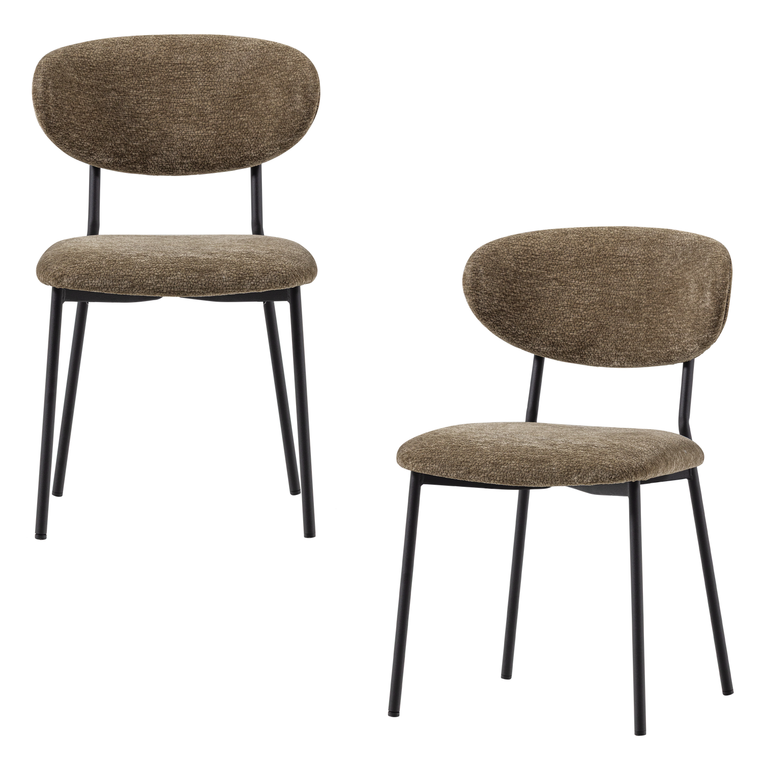 Stuhl KJELD grün Chenille