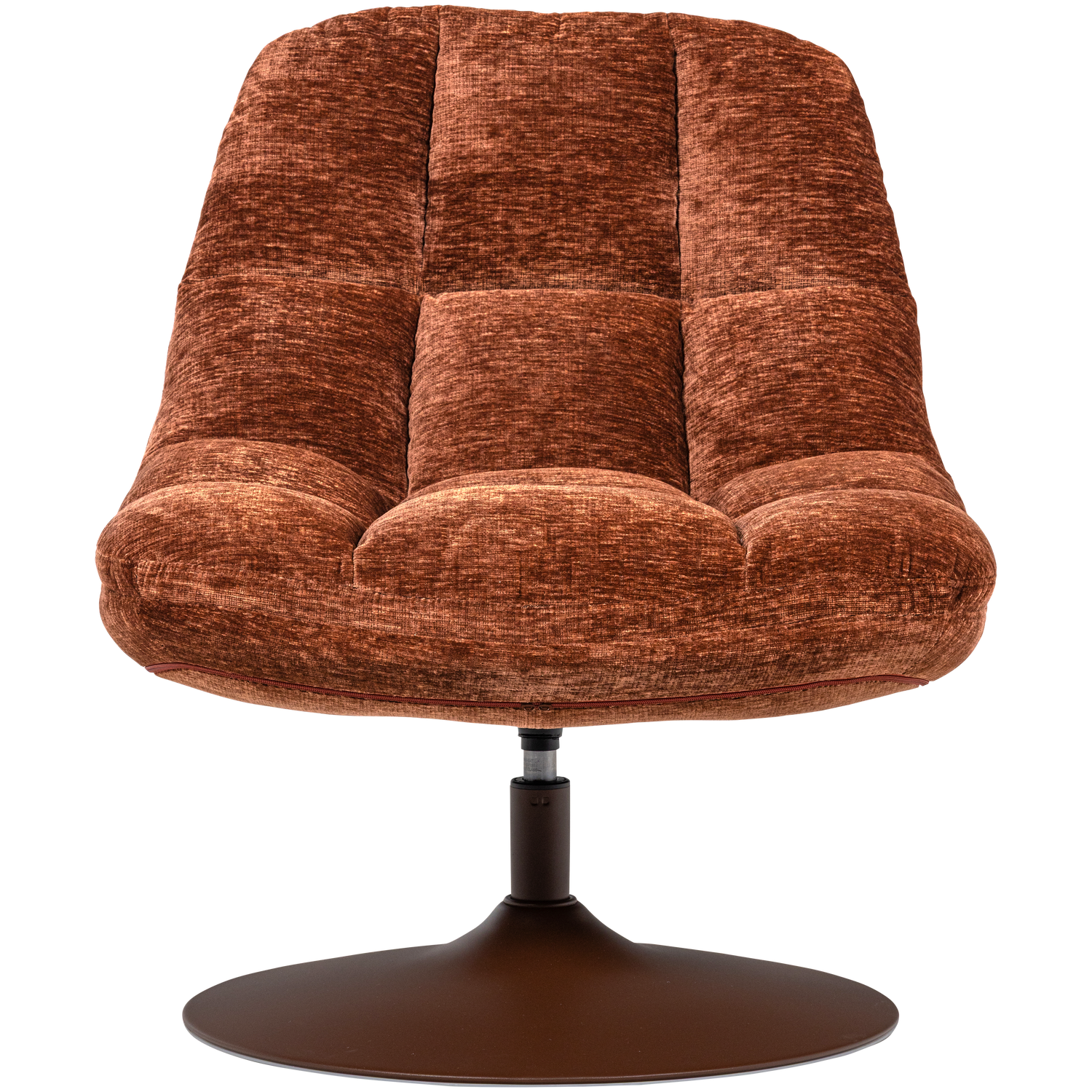 Fotel obrotowy ELVI ceglany – Woood