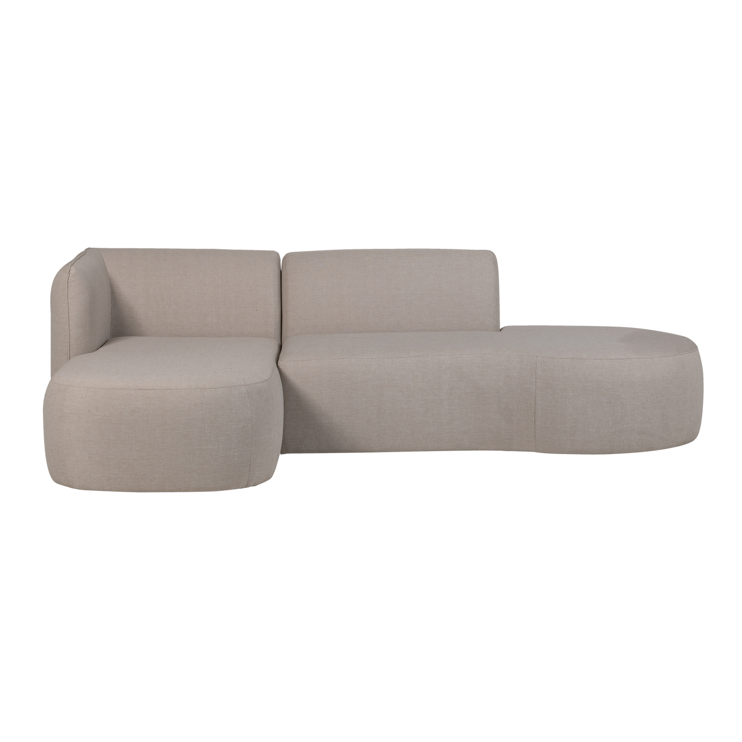Ecksofa für den Garten links CHIOS beige