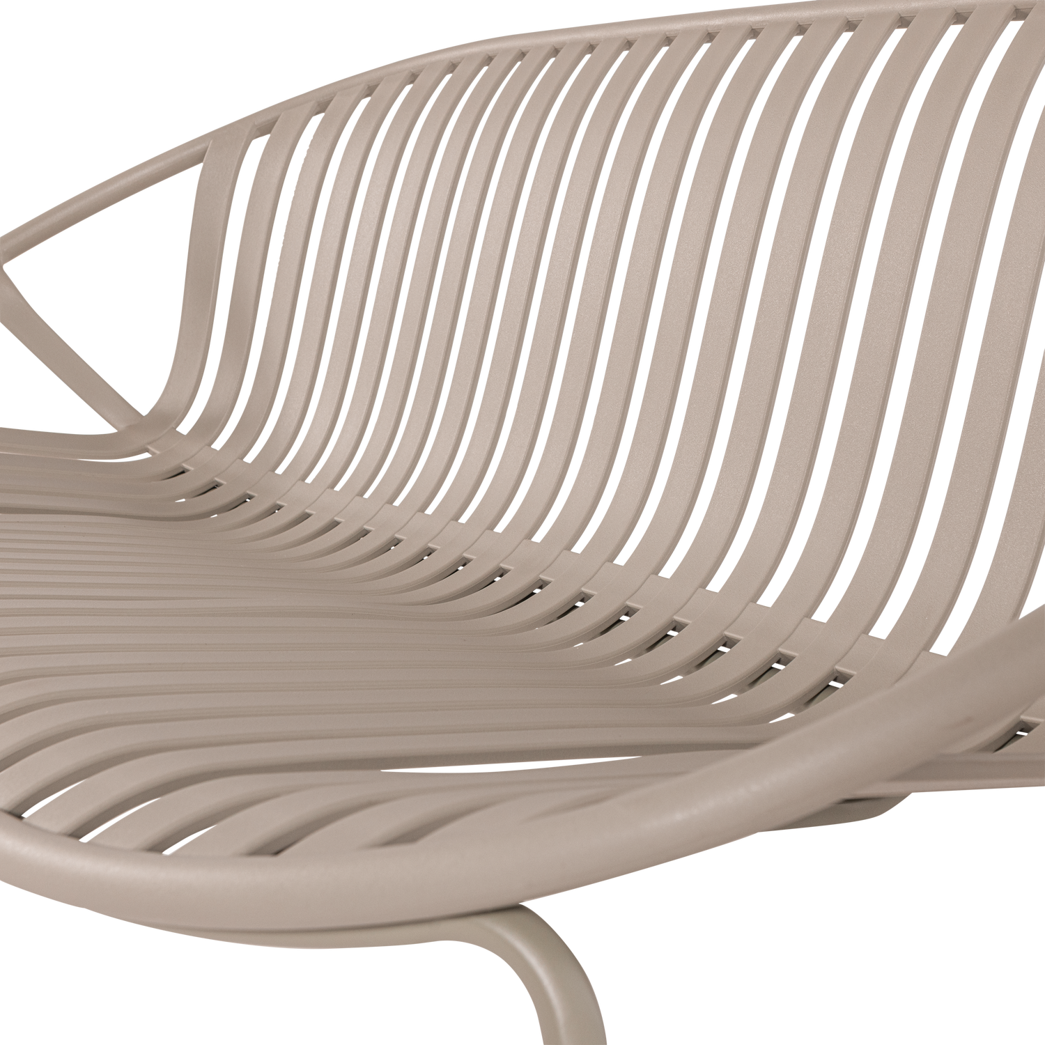 BRUCE Beige 2-Seater Garden Sofa