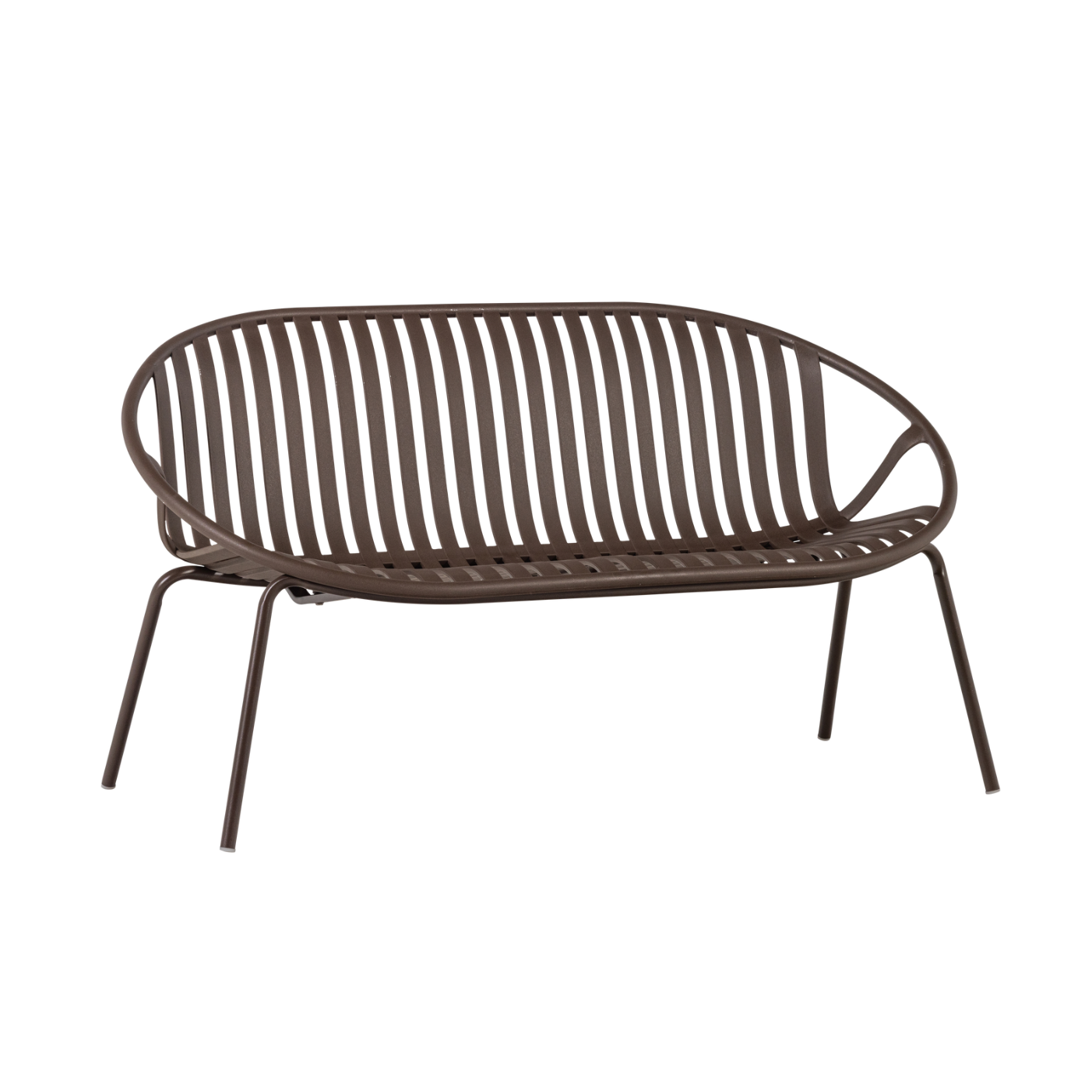 Garten-Sofa 2-sitzig BRUCE braun