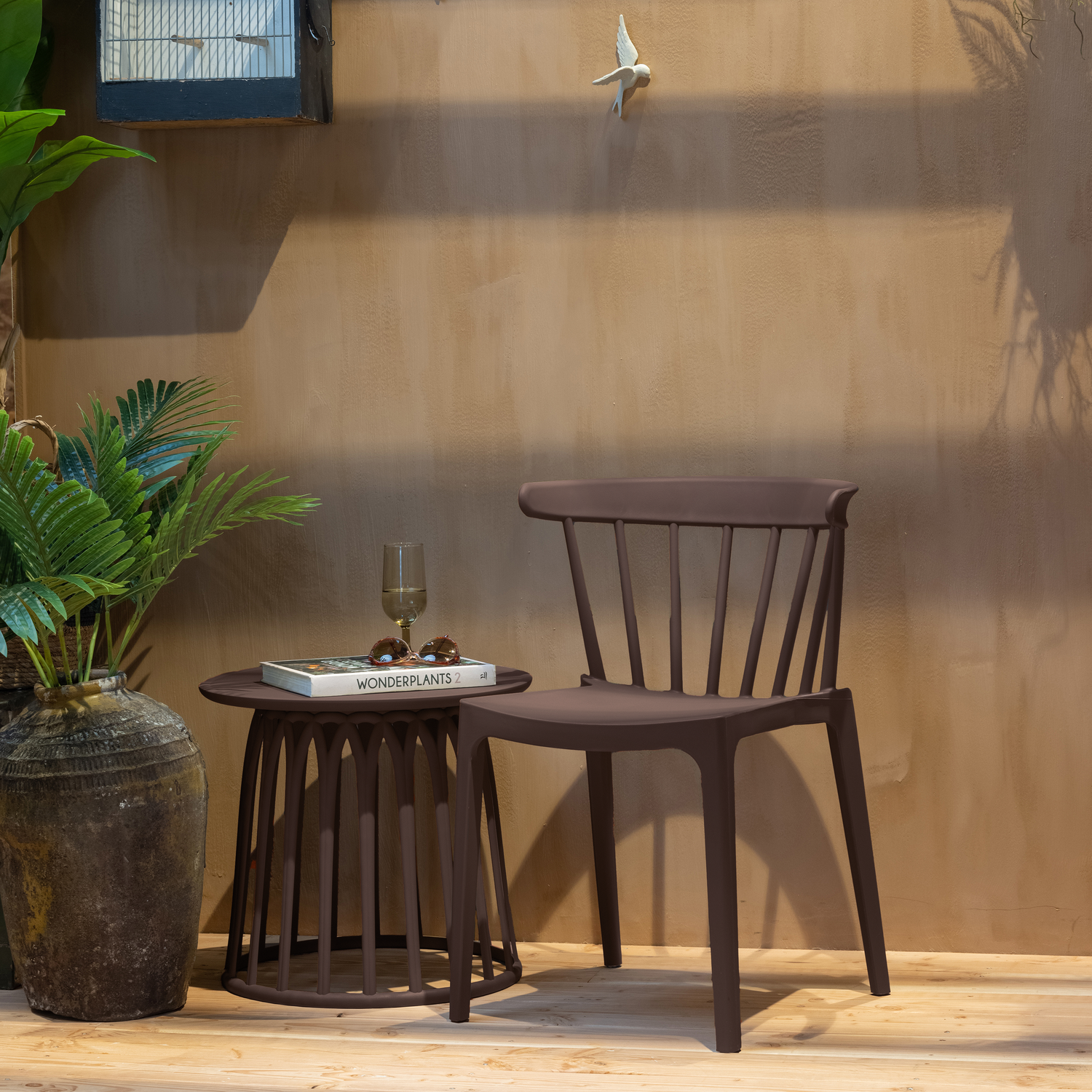 Gartenstuhl BOY braun