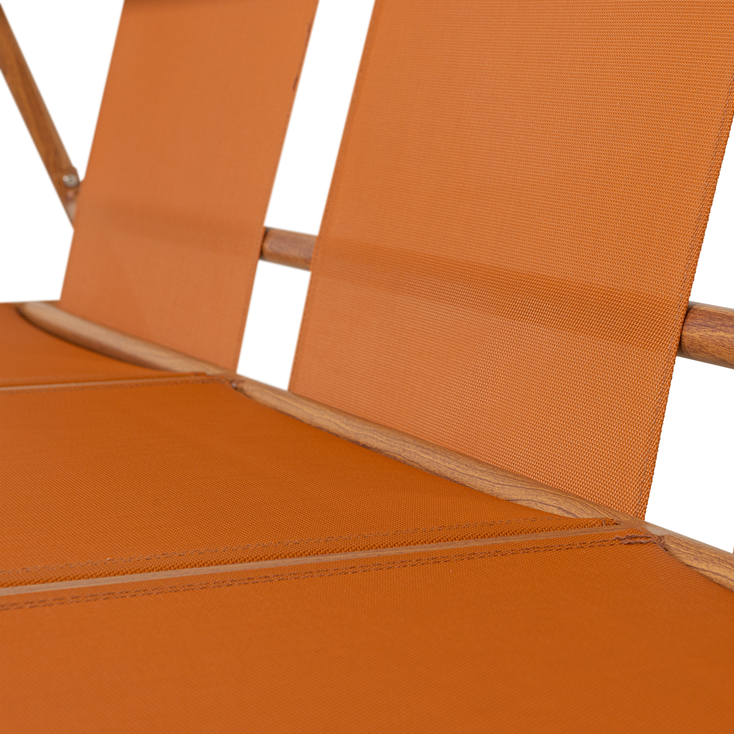 Garten-Sofa 3-sitzig CAVERO ziegelrot