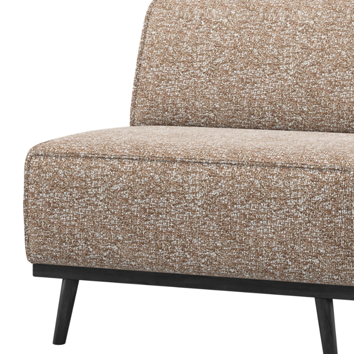 STATEMENT Sofa Module Light Brown Mélange