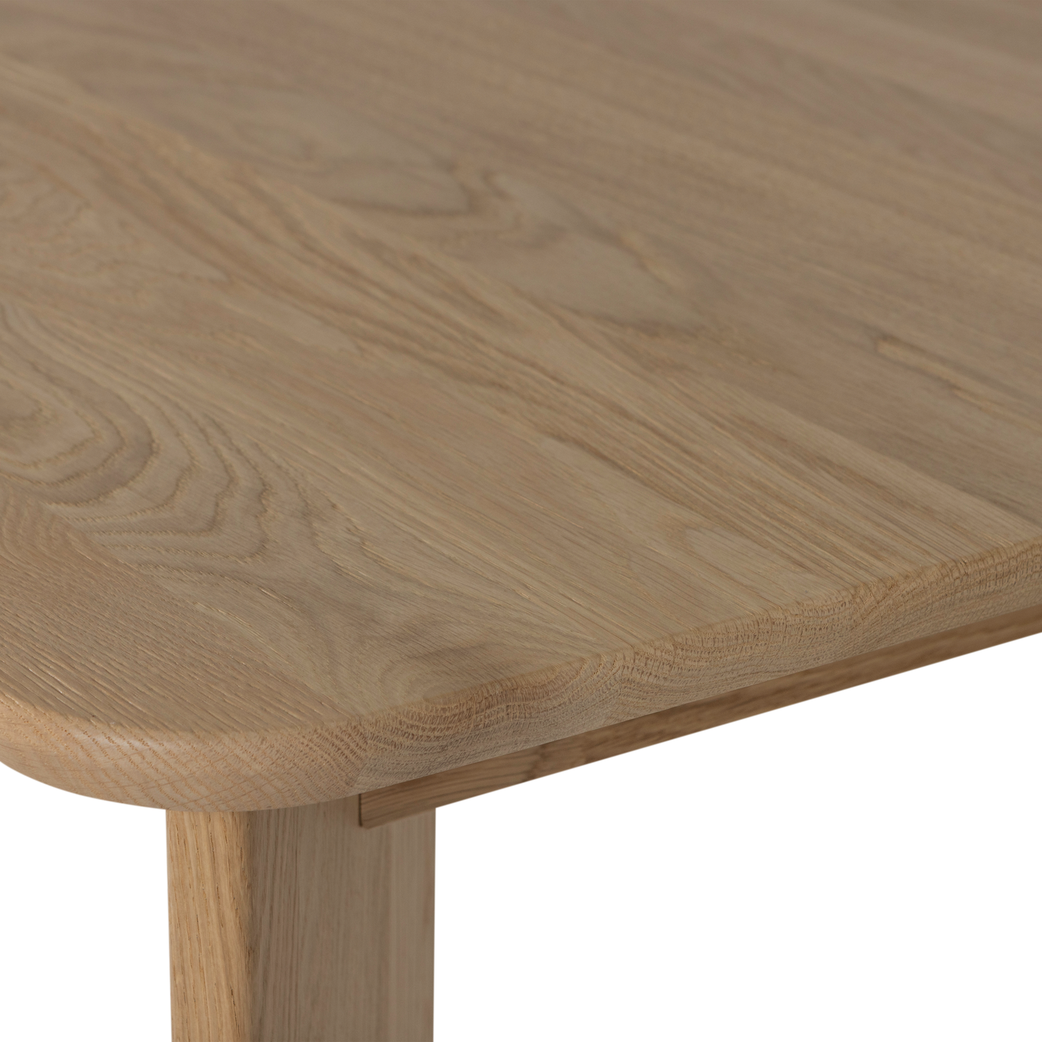 Stół TABLO ROUNDED drewno dębowe – Woood
