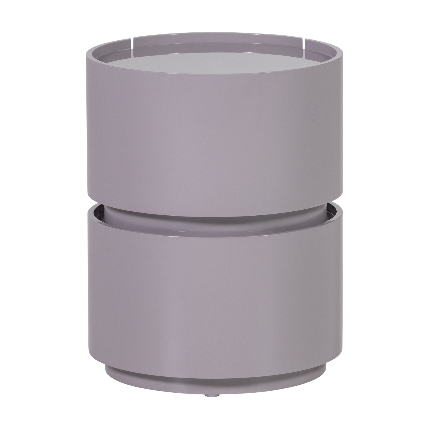 LUNEX Gray Side Table