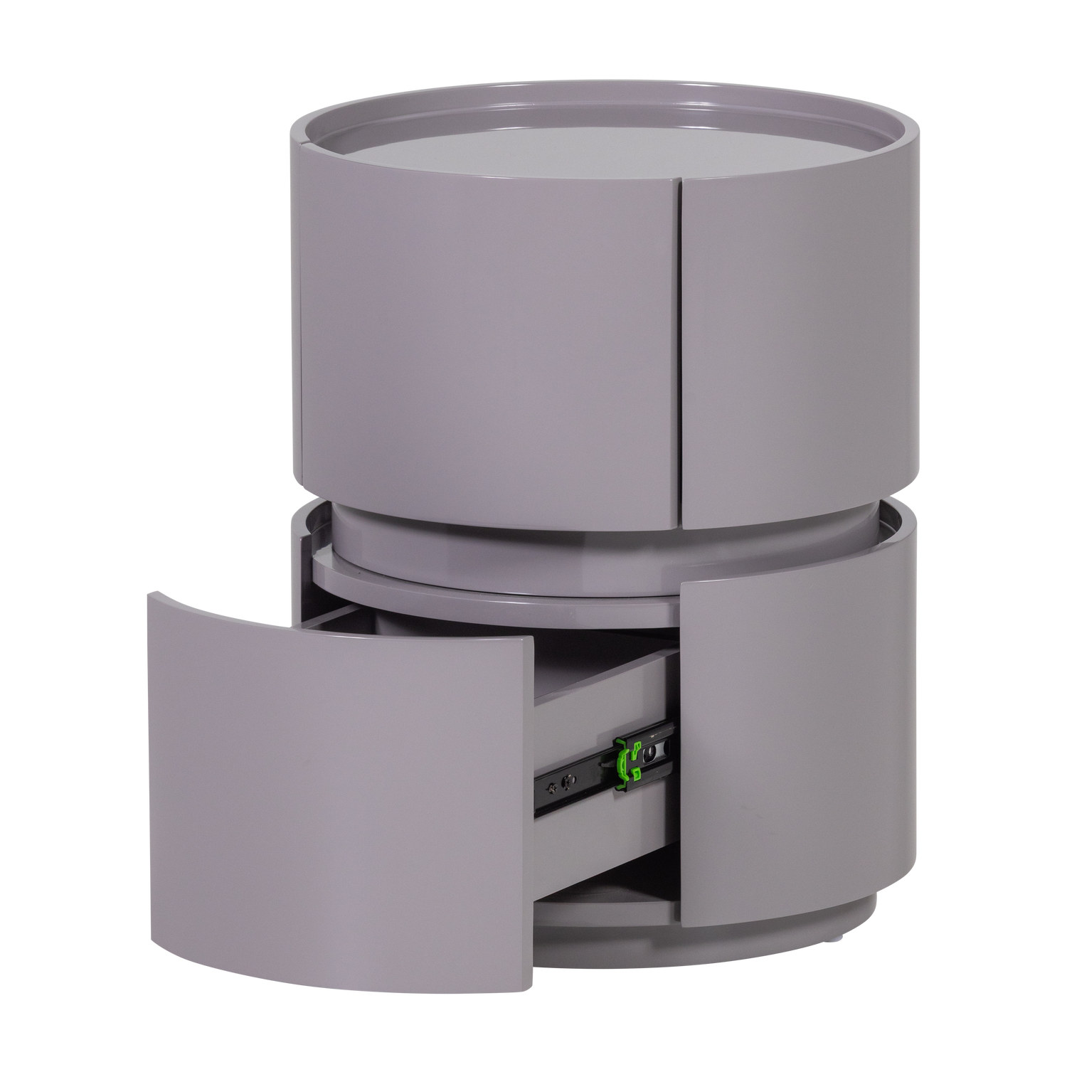 LUNEX Gray Side Table
