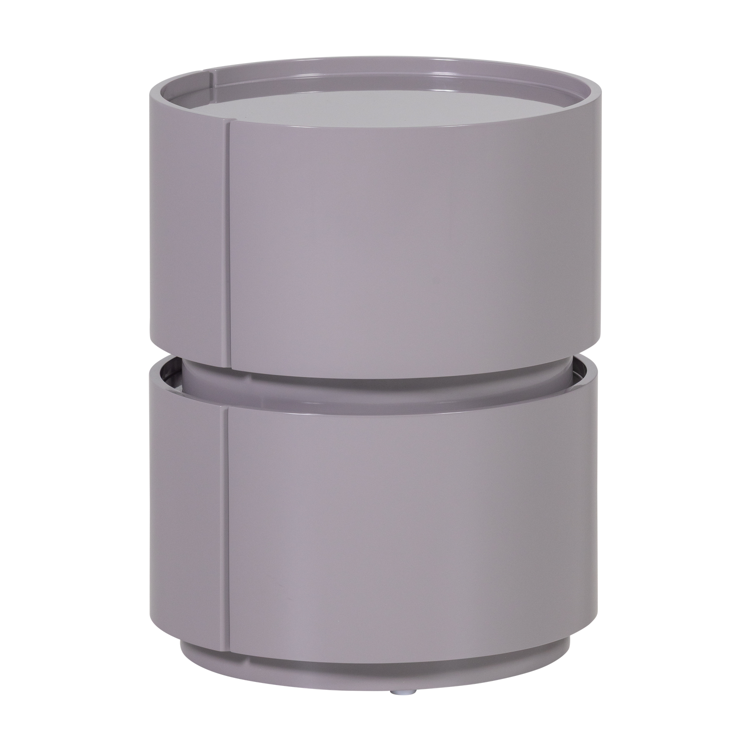 LUNEX Gray Side Table