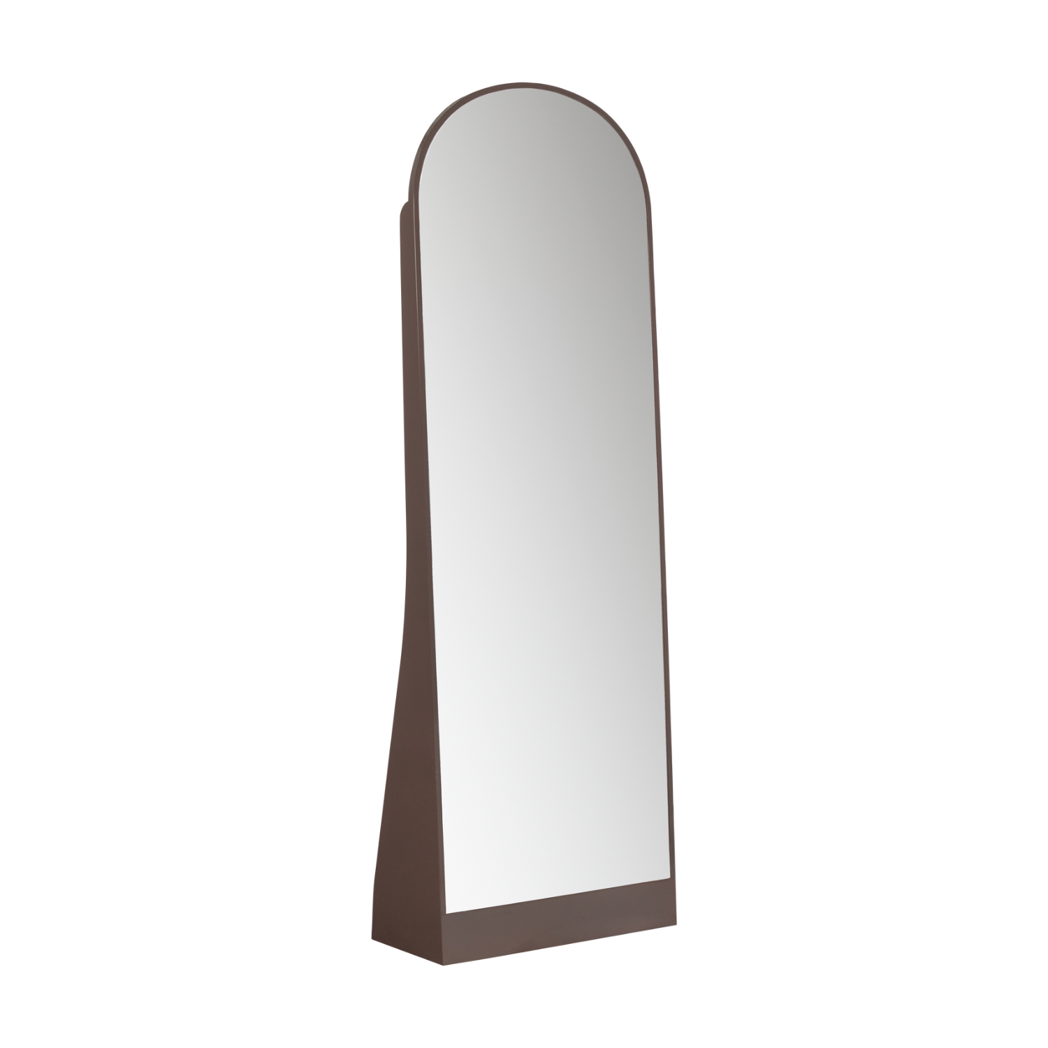 SOLARI Standing Mirror Brown