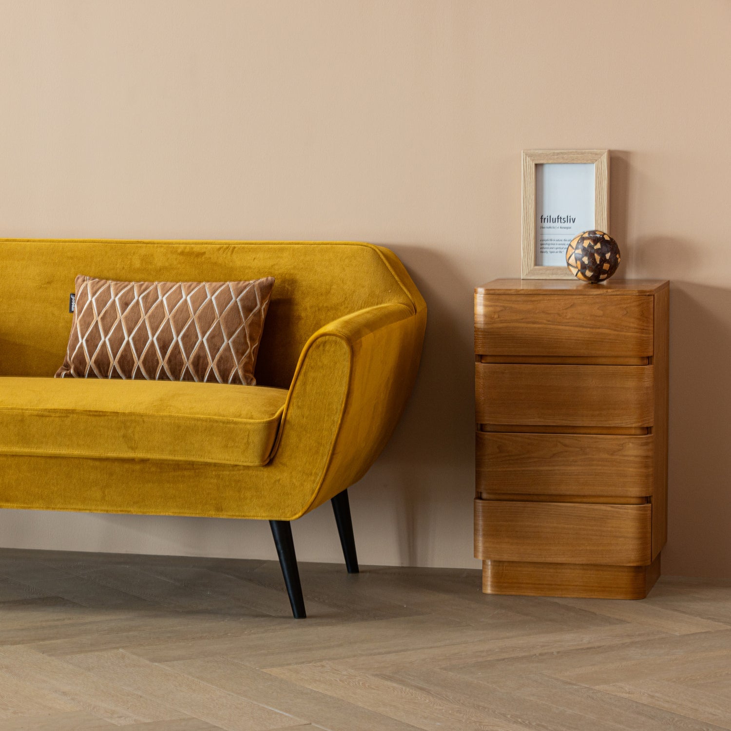 FEJO Chest of Drawers Brown