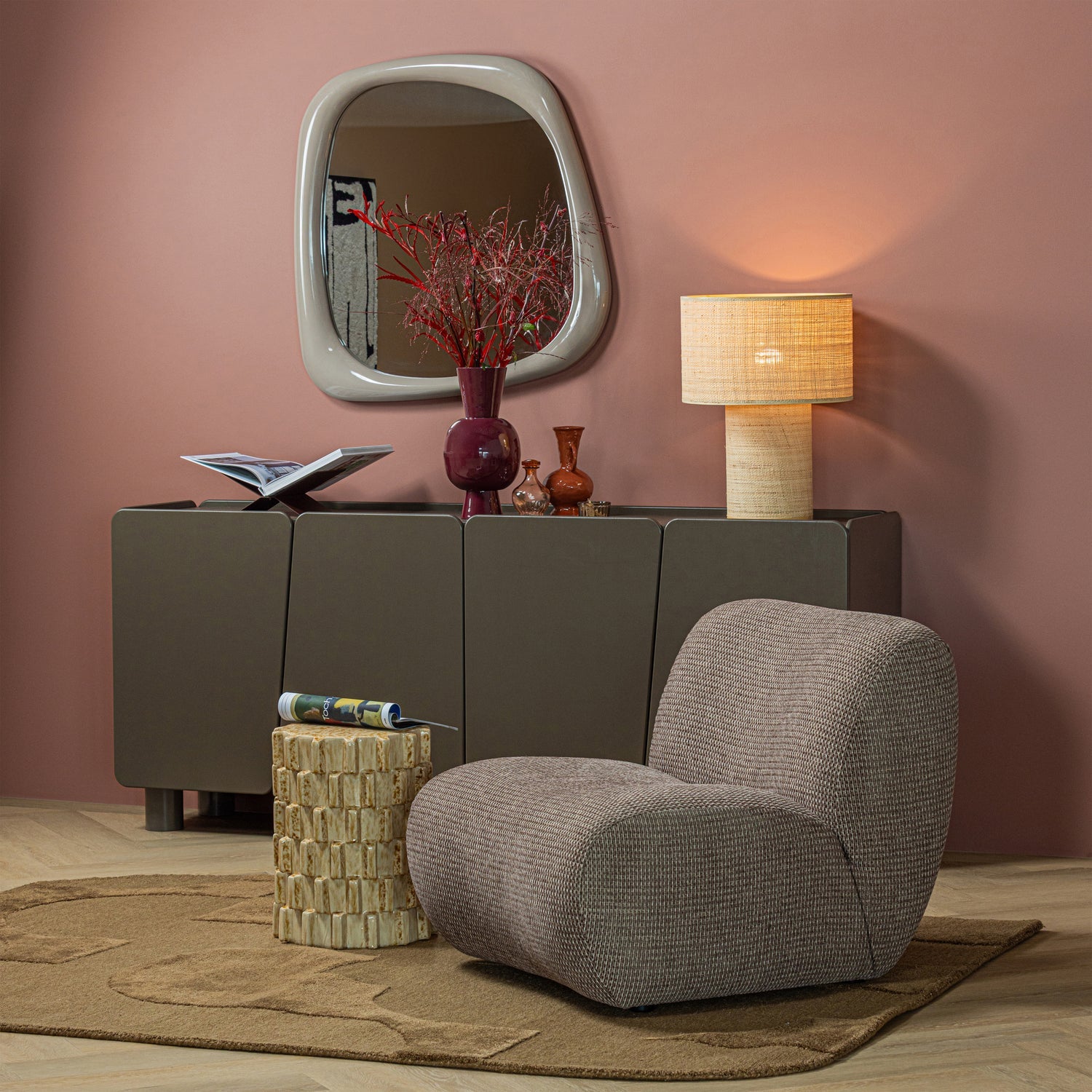 Beistelltisch AXU beige