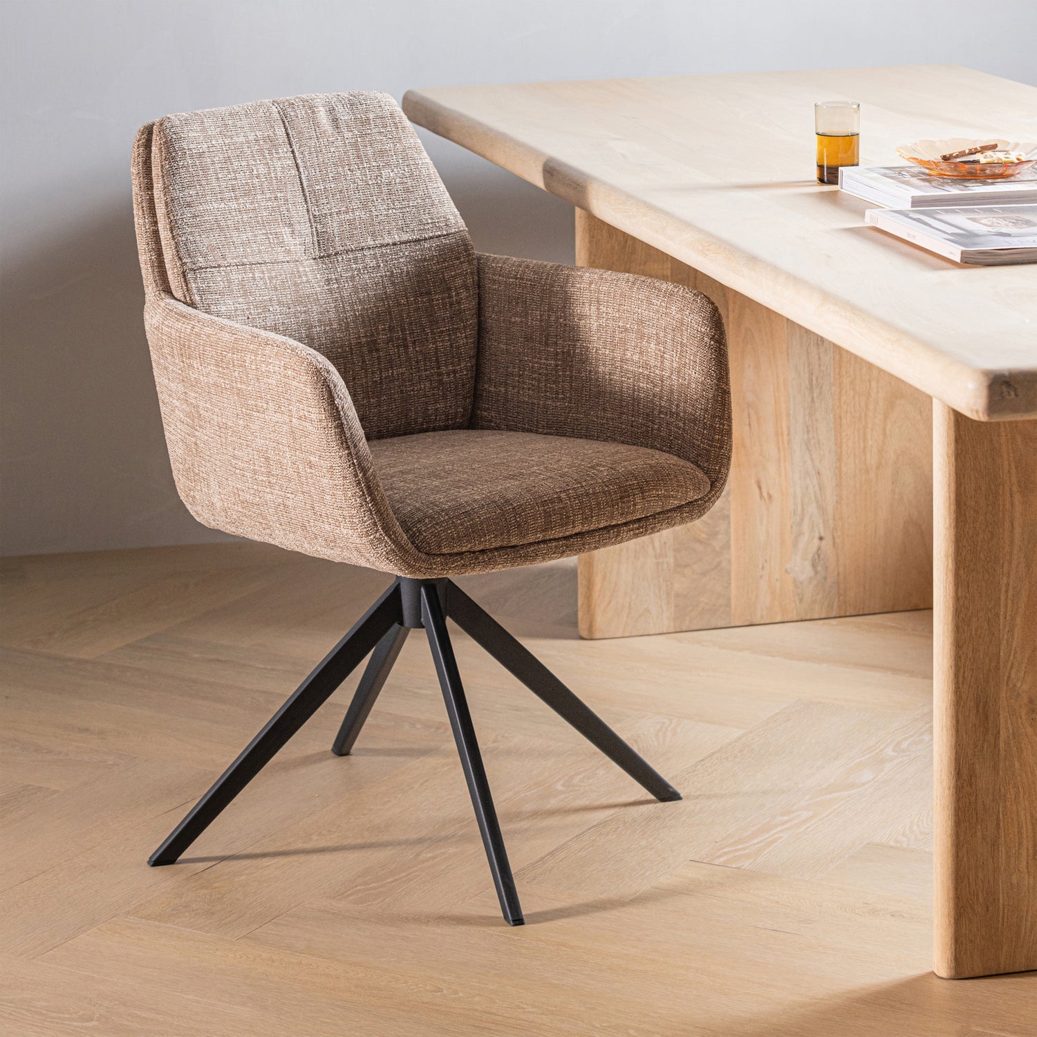 Drehstuhl GRANT sandmelange