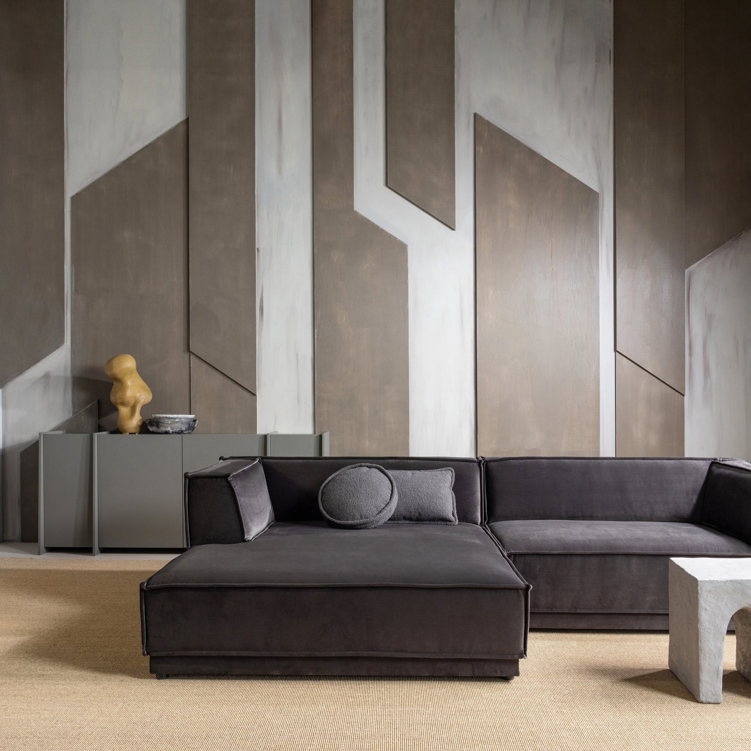 Misa EVO DEKORATION schwarz mit grau