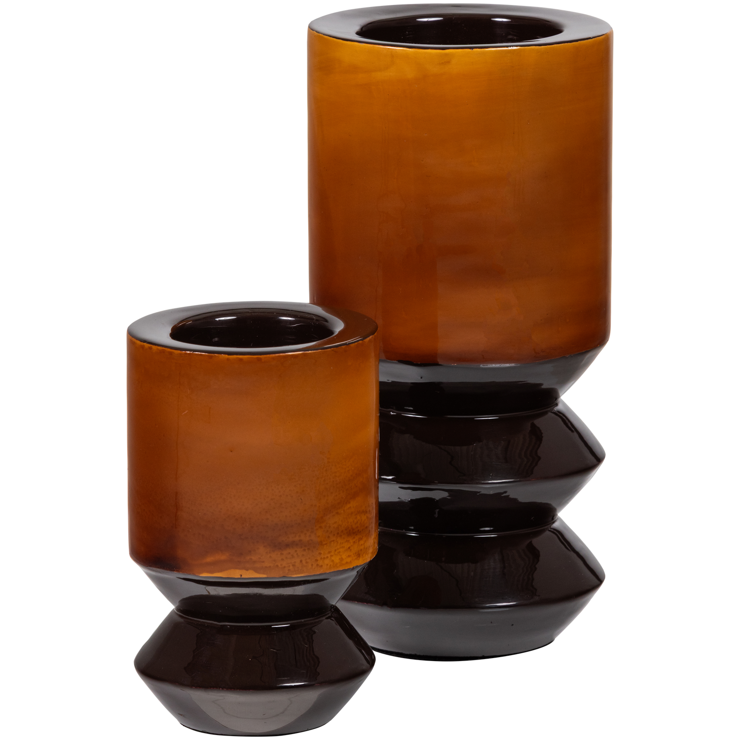 Kerzenhalter KIVA braun