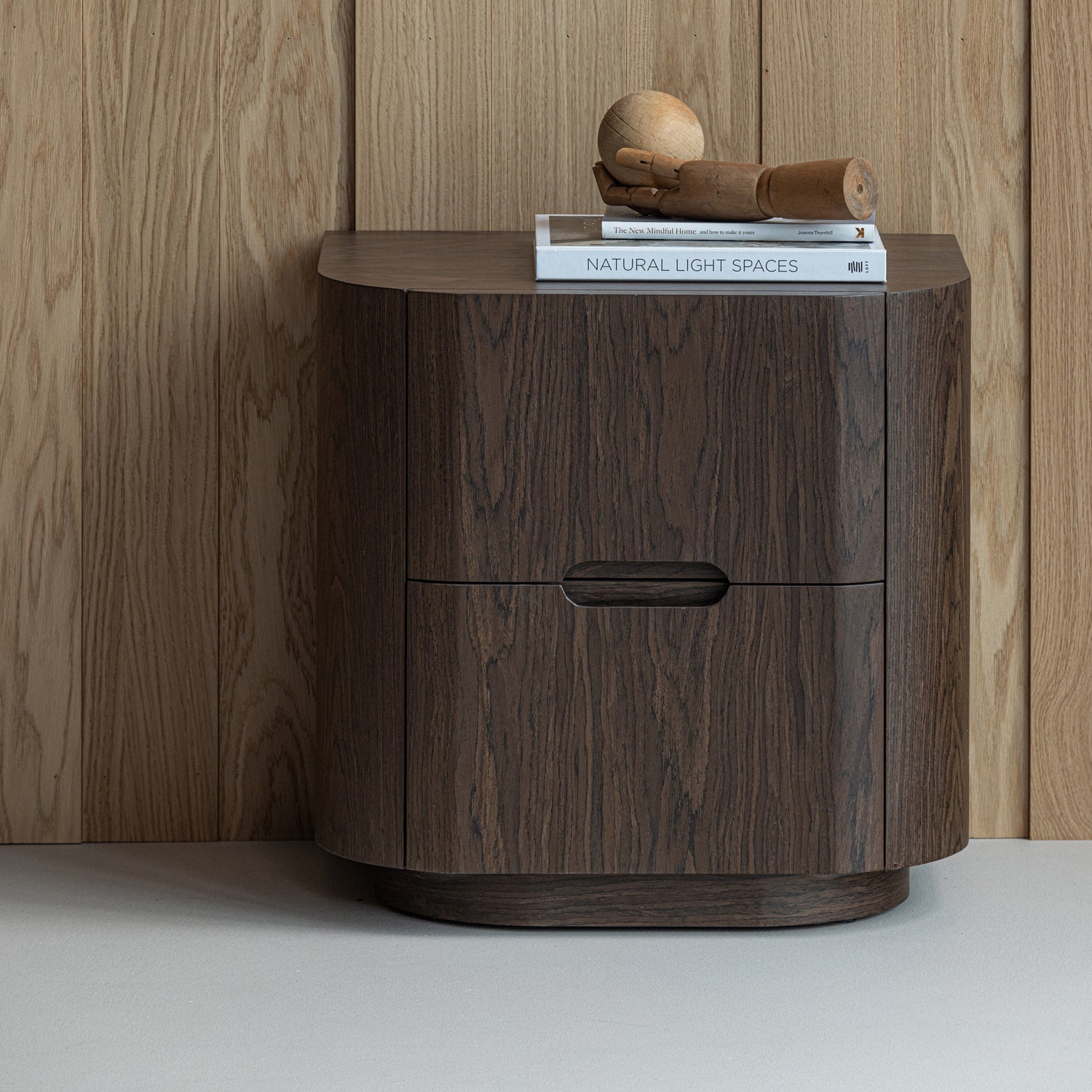 ARVI Nightstand Brown