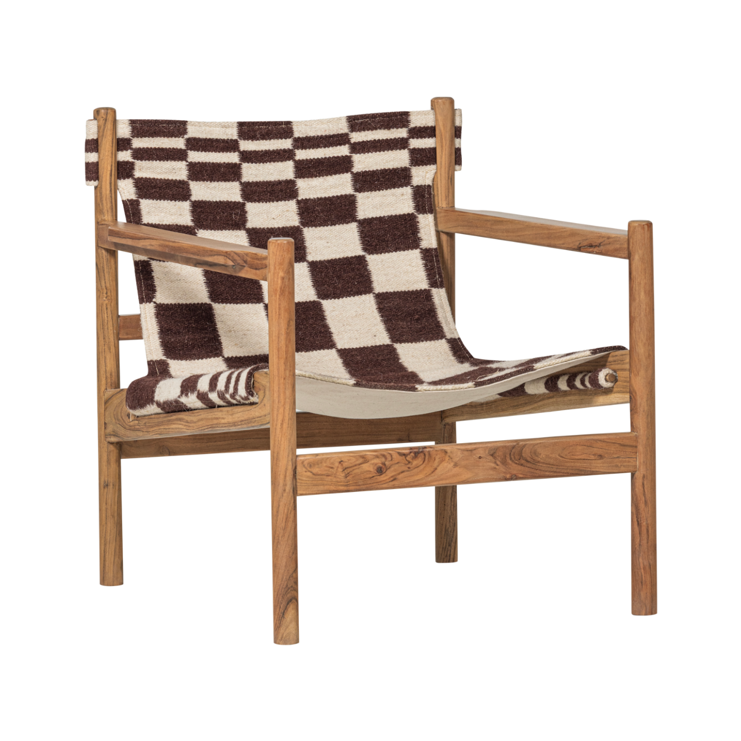 Sessel ZANO braun mit beige