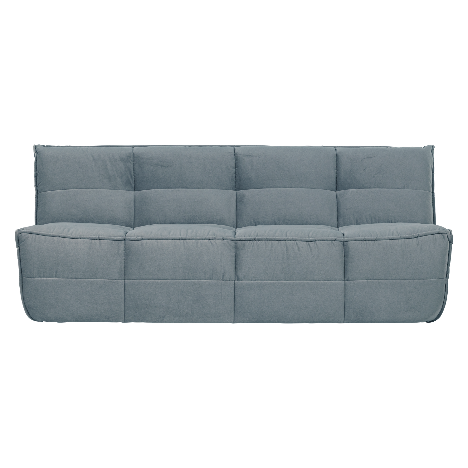 Sofa modułowa aksamitna CLUSTER - moduł 3-osobowy turkusowy – Woood