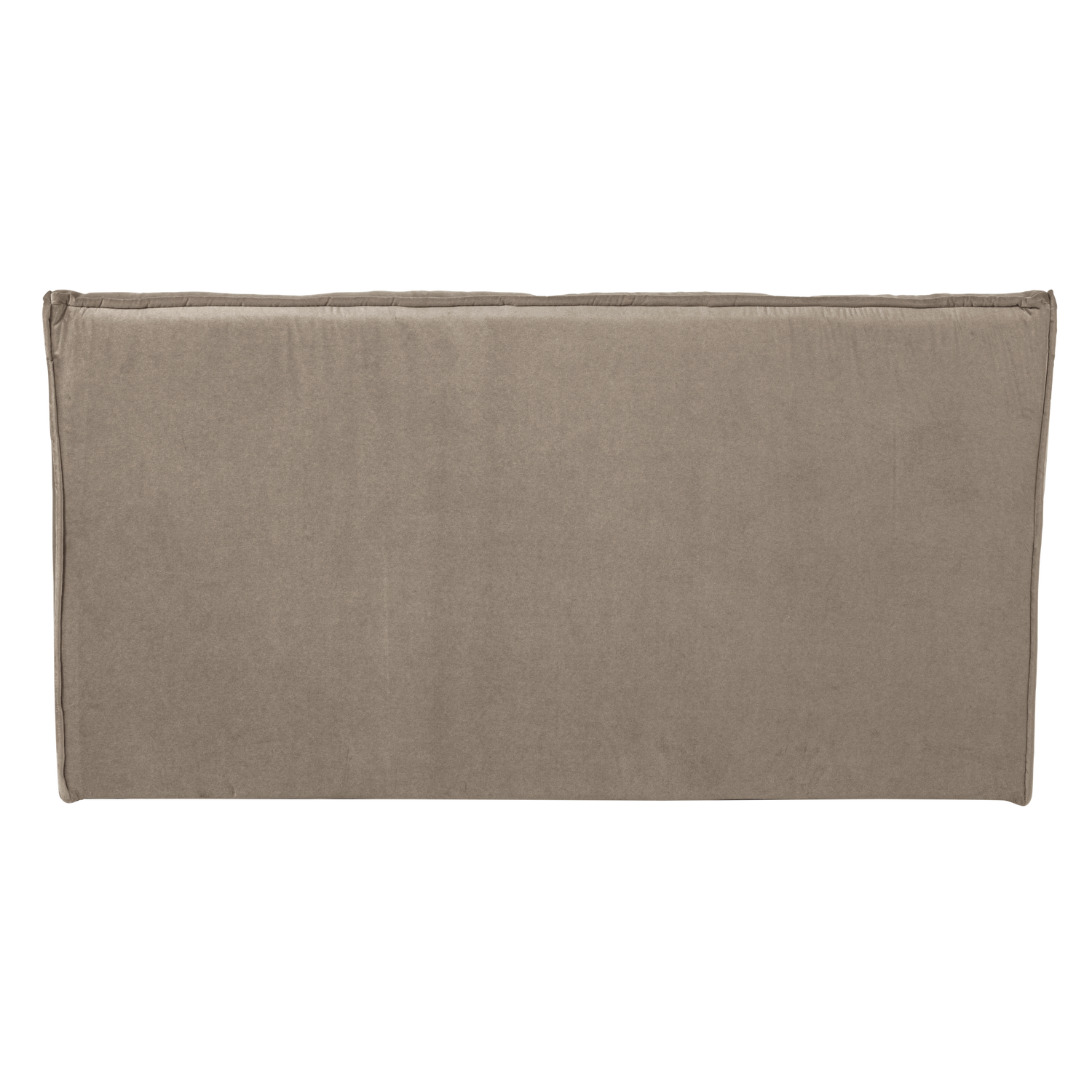 Modulares Samtsofa CLUSTER BENCH - 3-sitziges Element in Beige