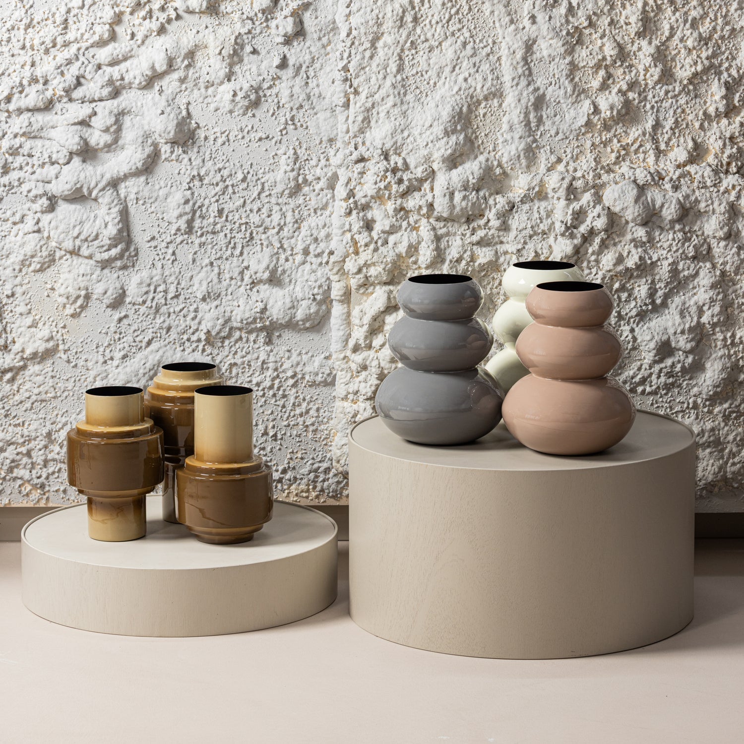 TERA Butter Beige Vase