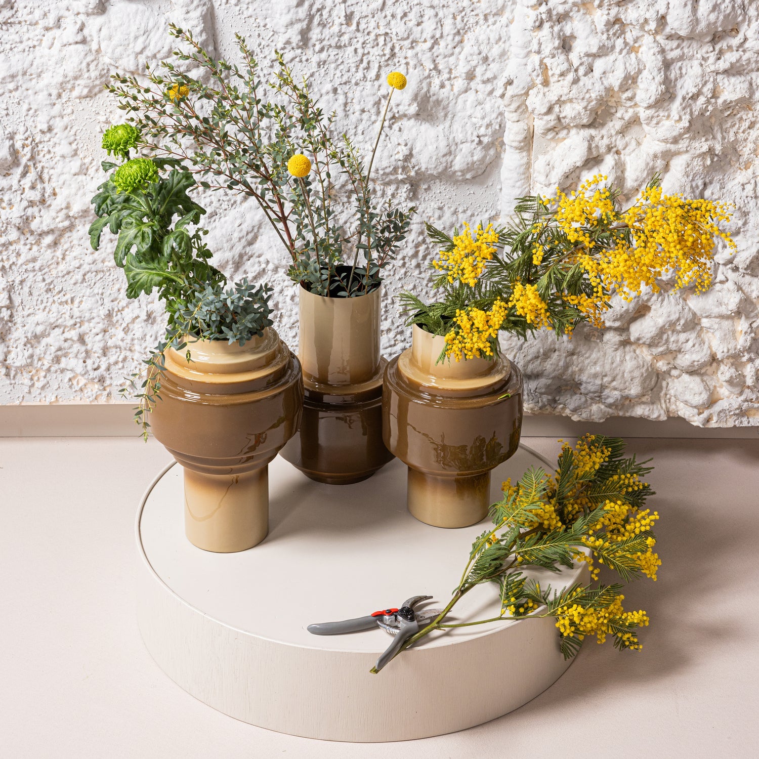 ORBA vase brown