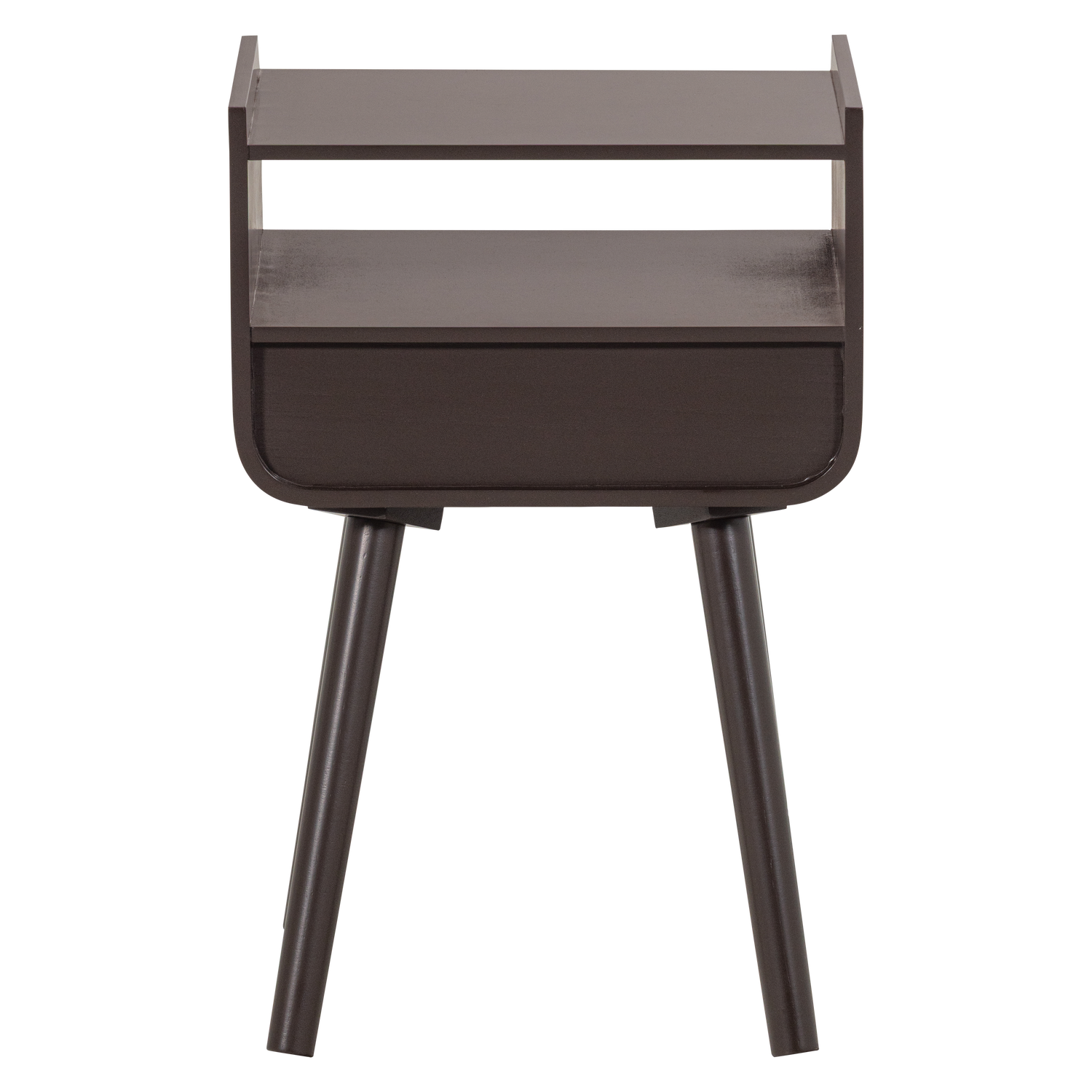 NILS Chocolate Brown Nightstand