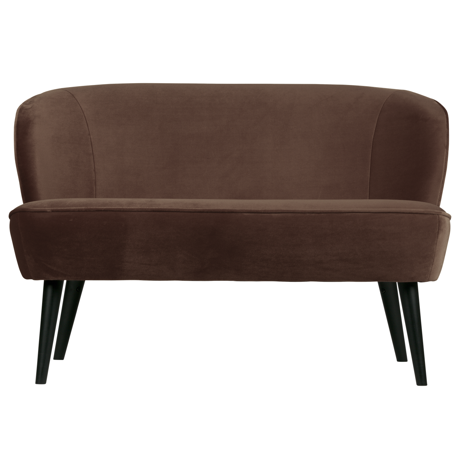 Sofa aksamitna SARA czekoladowy – Woood