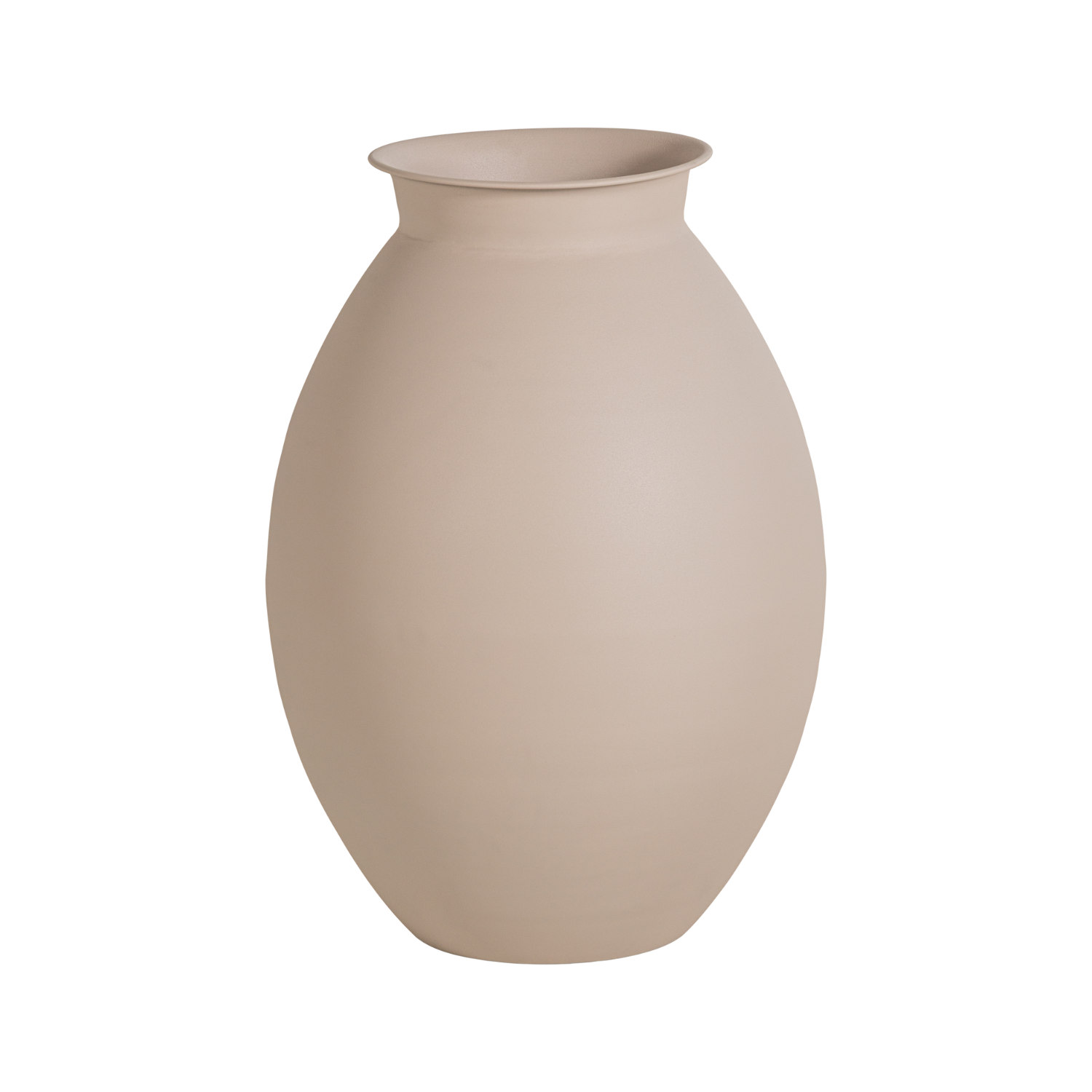 Vase CARO sandfarben