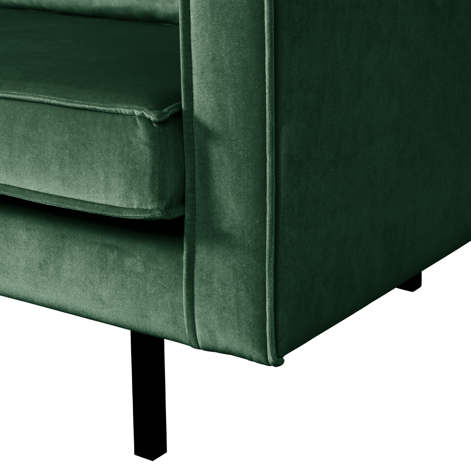 Sofa aus Samt 2-sitzig RODEO grün