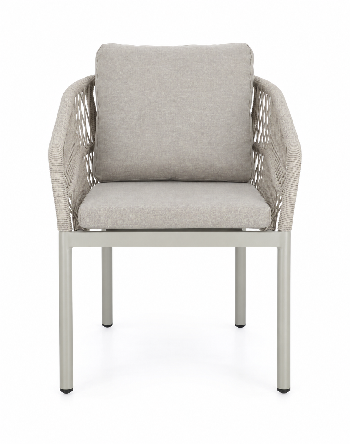 Außenstuhl GALDANA grau-beige
