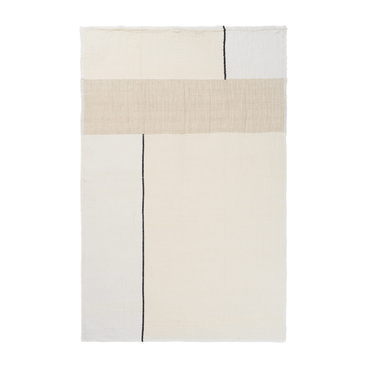 Pled DELA naturalny ze złamanym białym – ferm LIVING