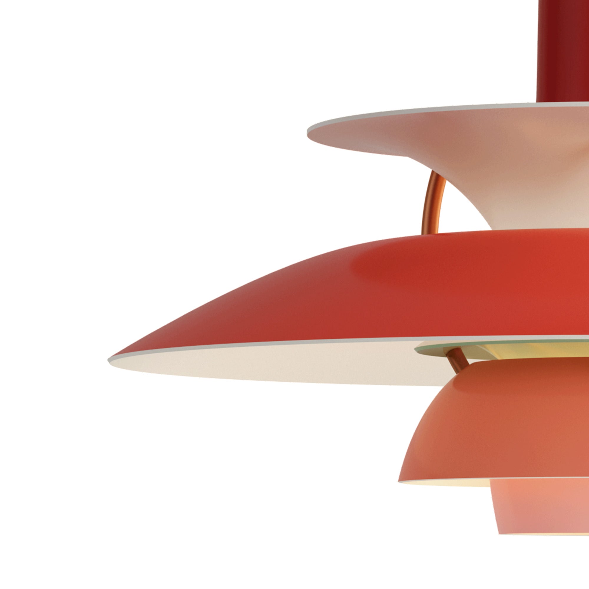 PH 5 Pendant Lamp in Shades of Red