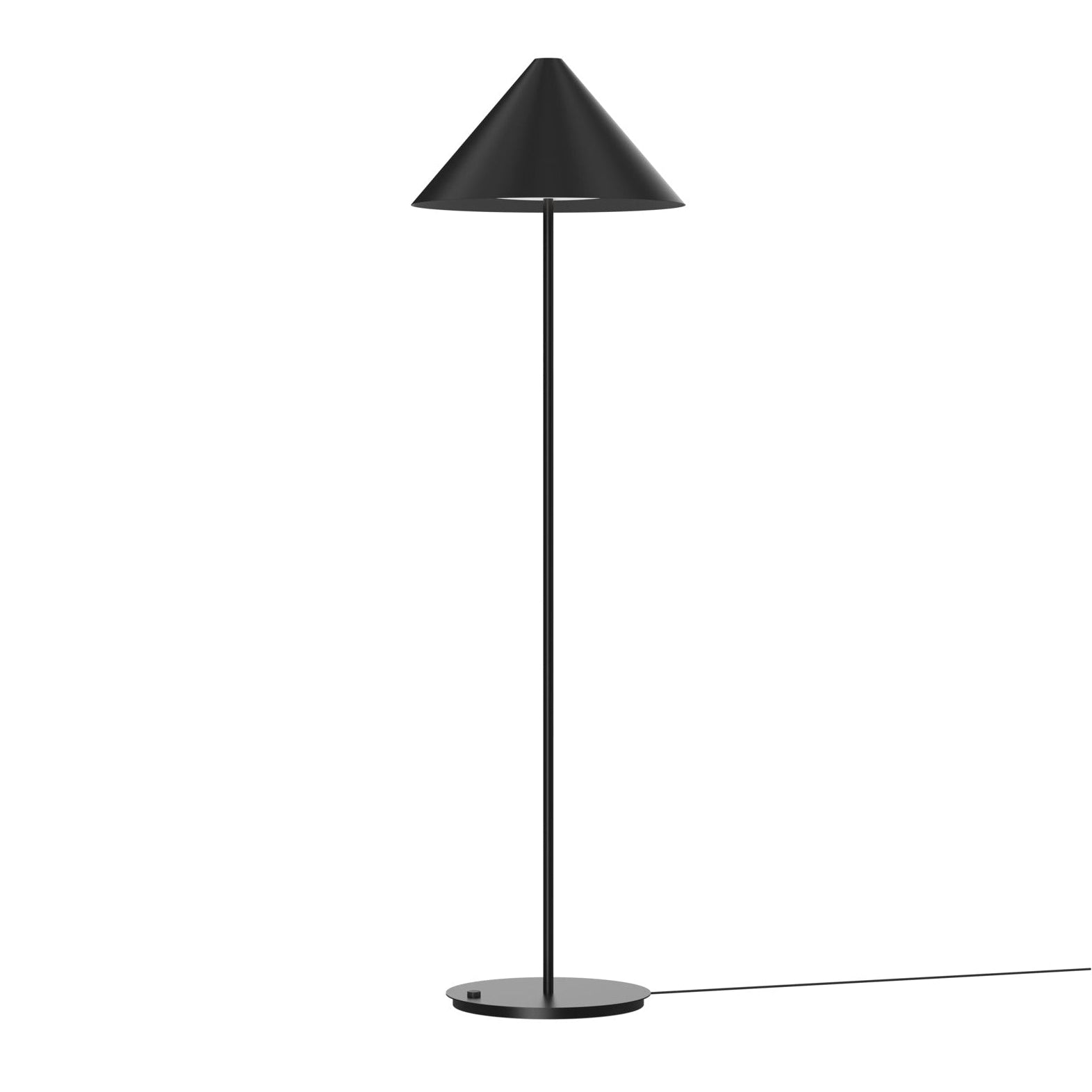 KEGLEN floor lamp black