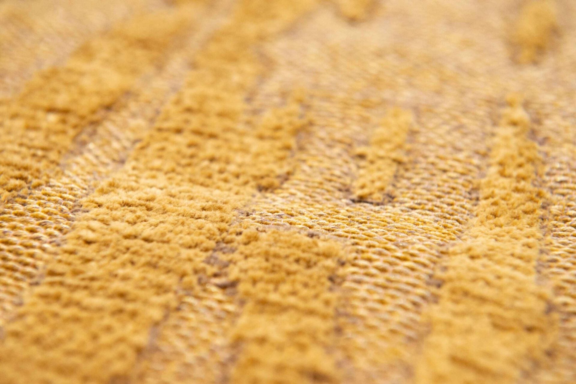 Round rug Baobab Madagascar Gold golden