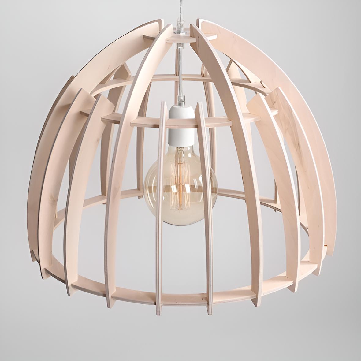 FERB Holz-Hängelampe