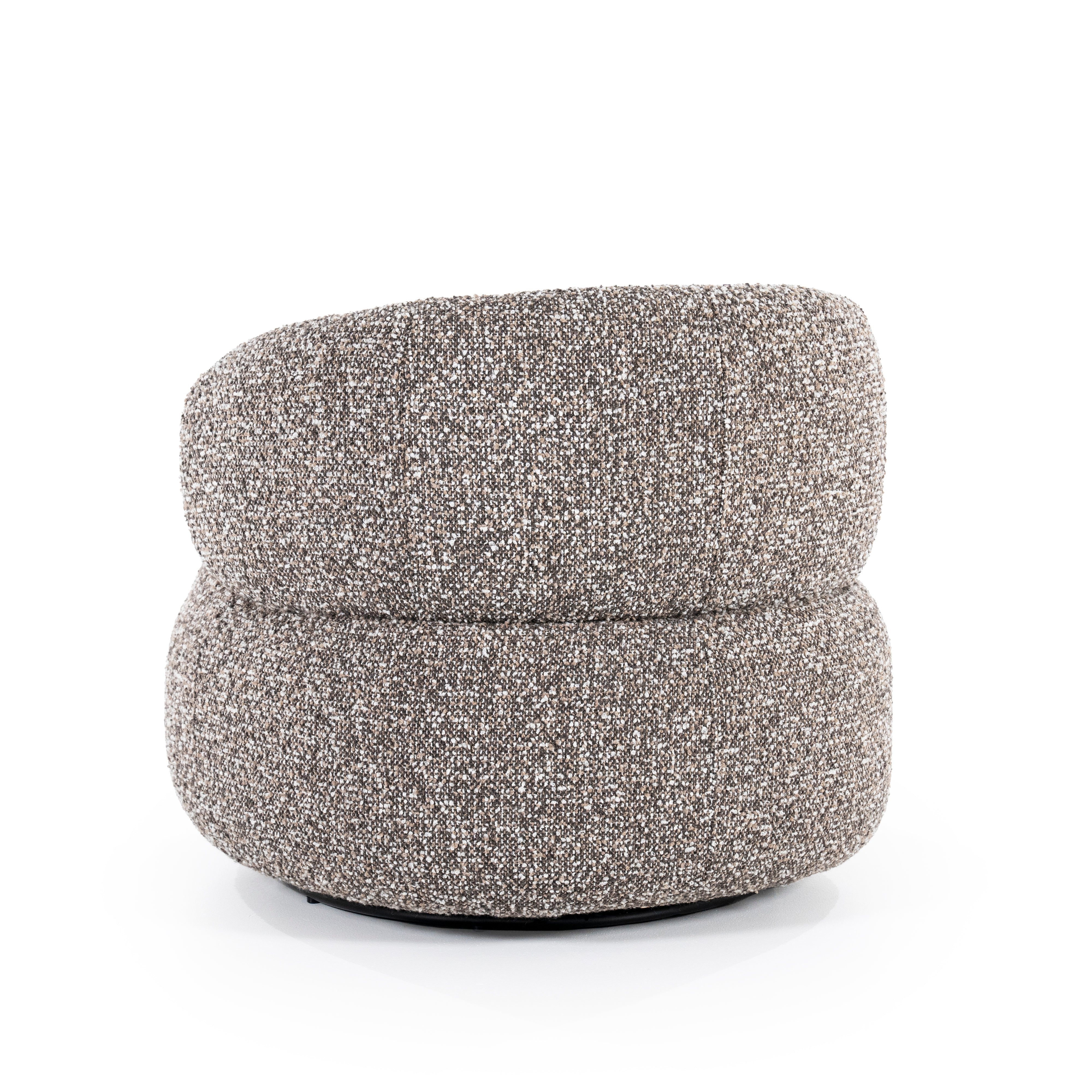 MAEVE Armchair Gray Mélange