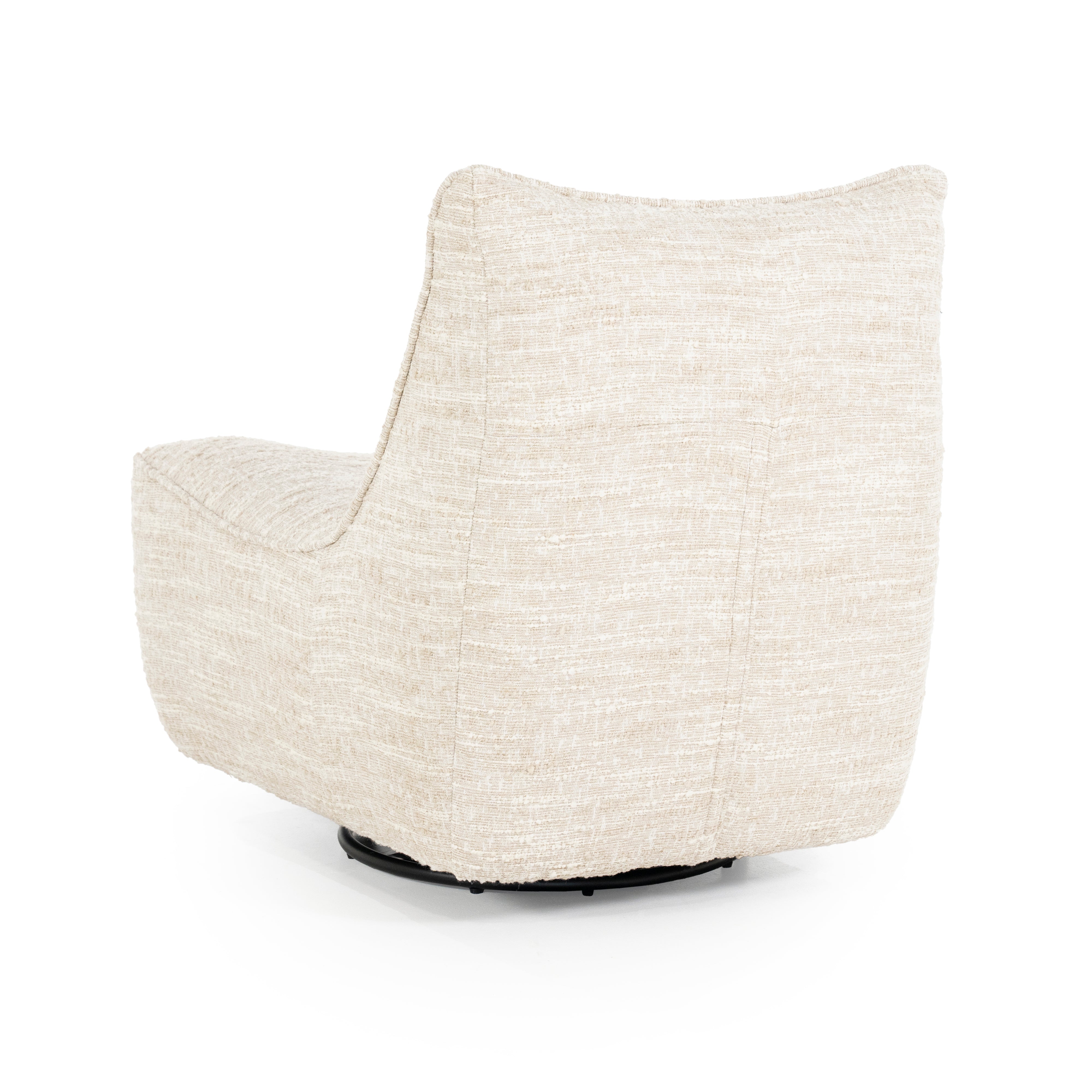 LOYS beige swivel armchair