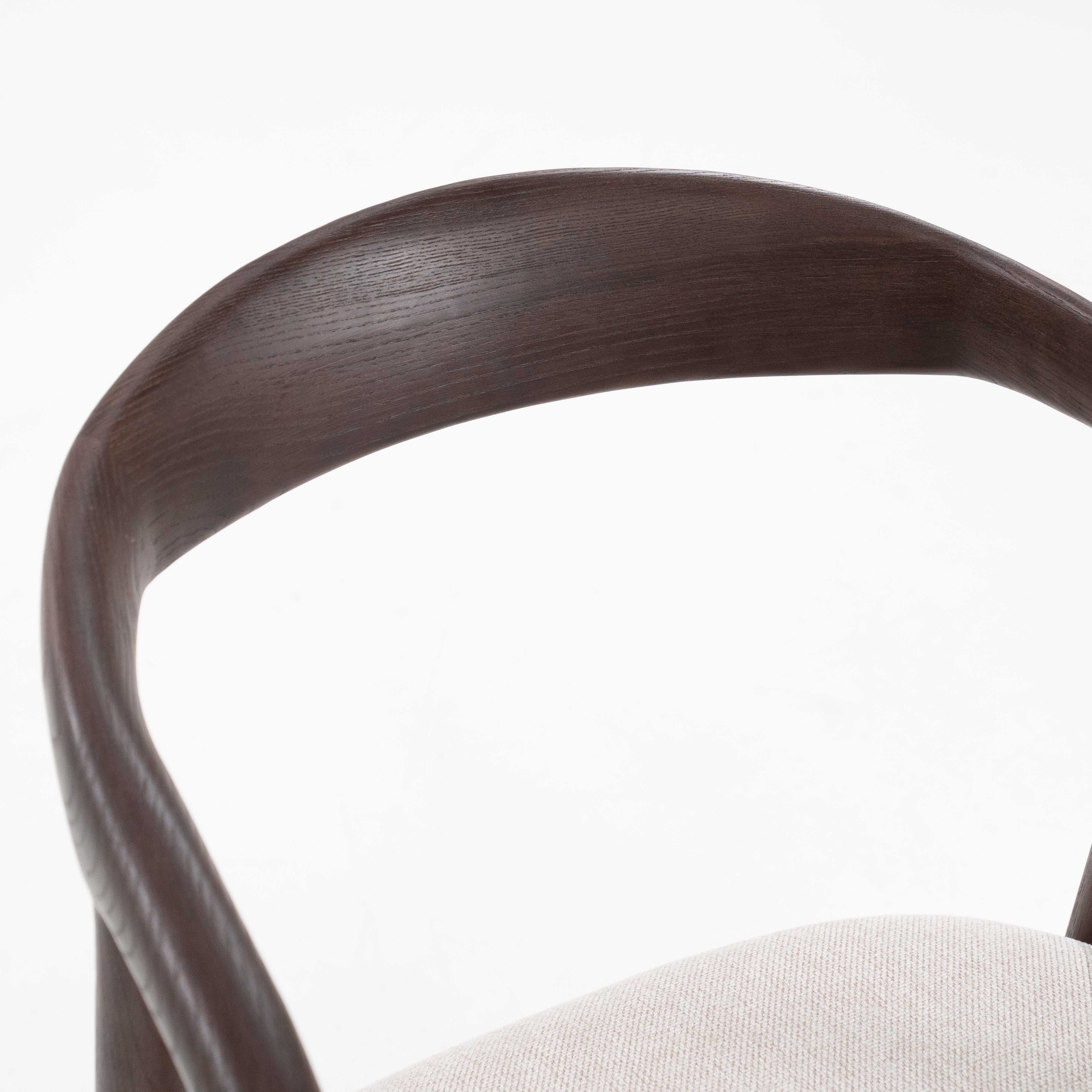 RAYVEN Chair Dark Ash Wood