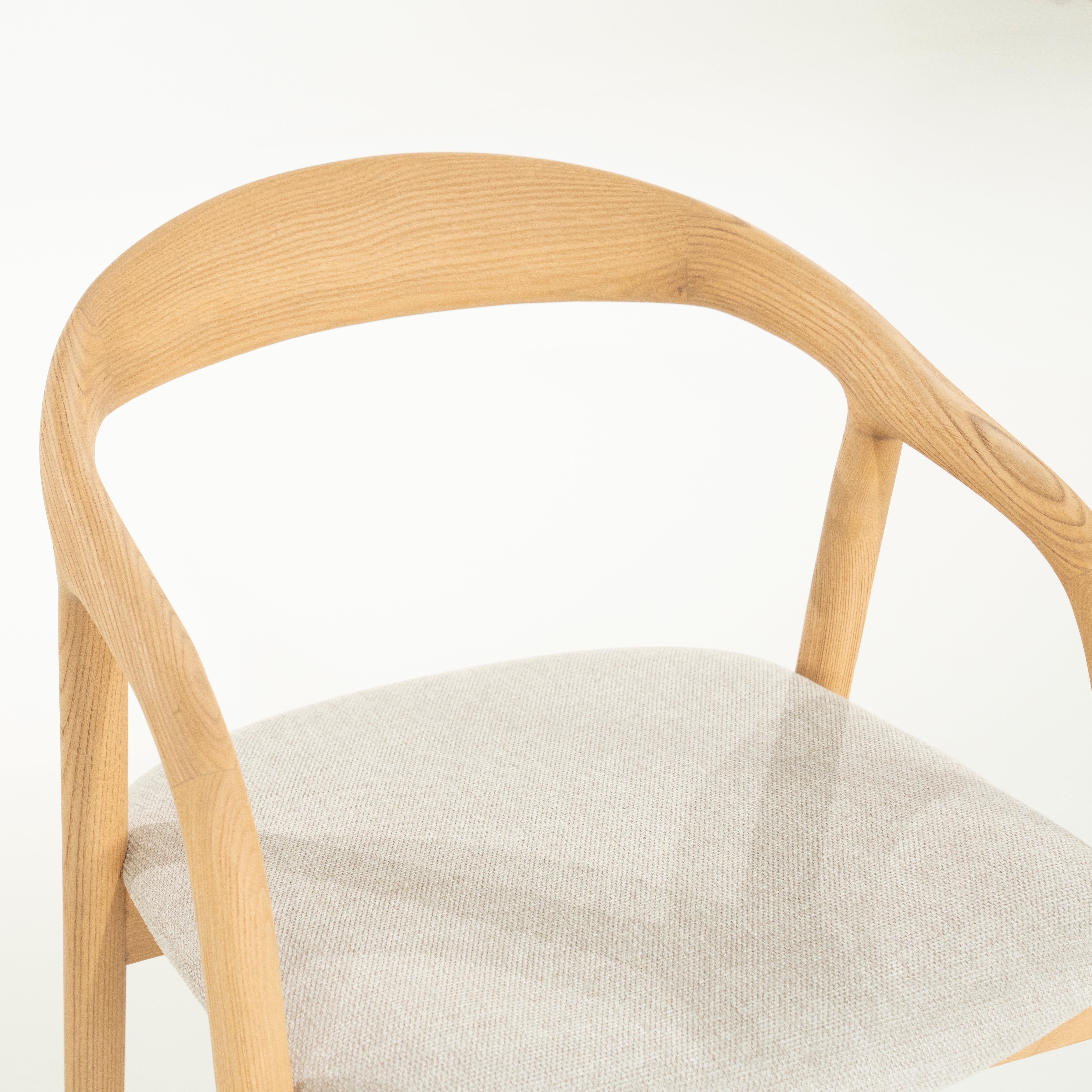 Hocker RAYVEN helles Eschenholz