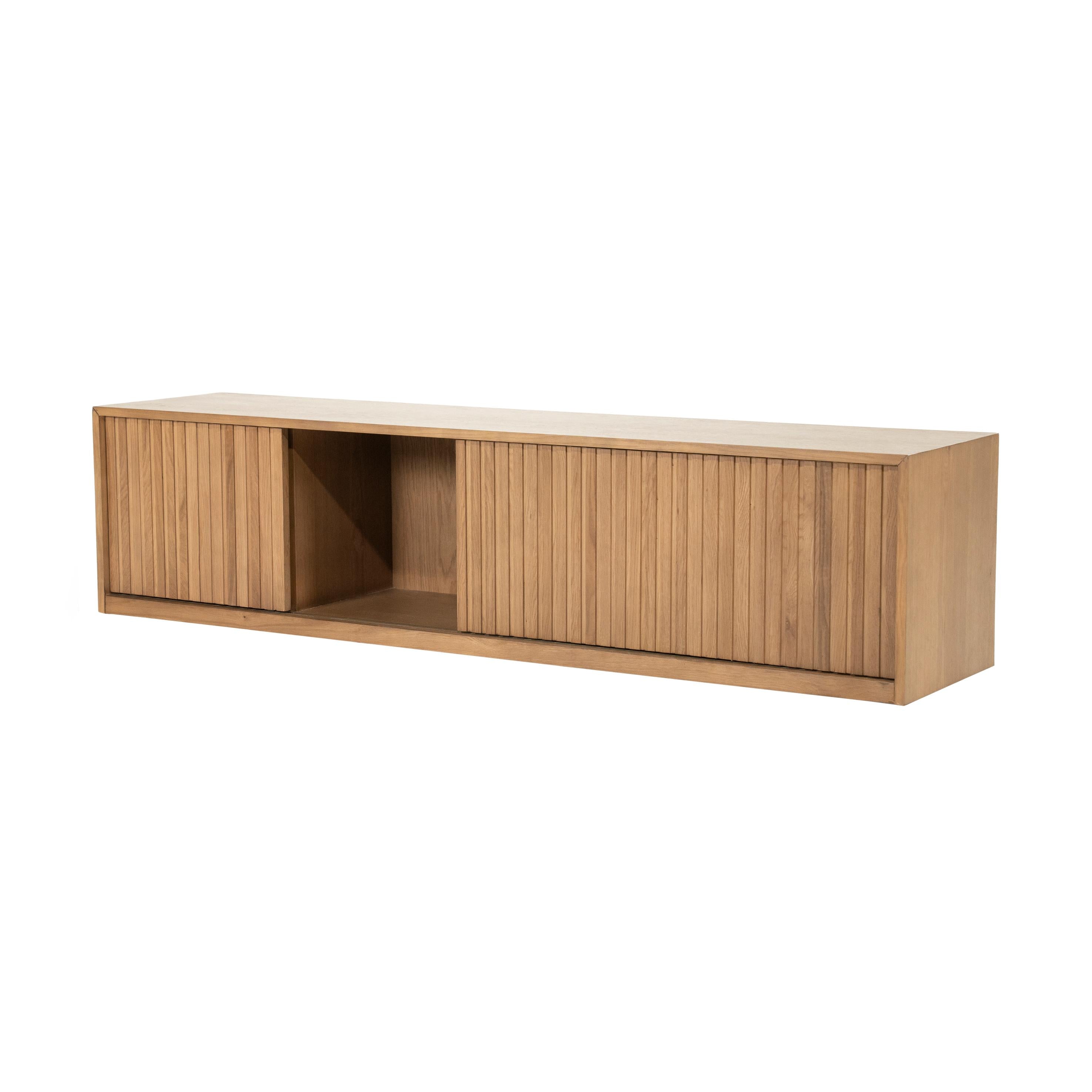 RTV-Sideboard MILO dunkles Eichenholz