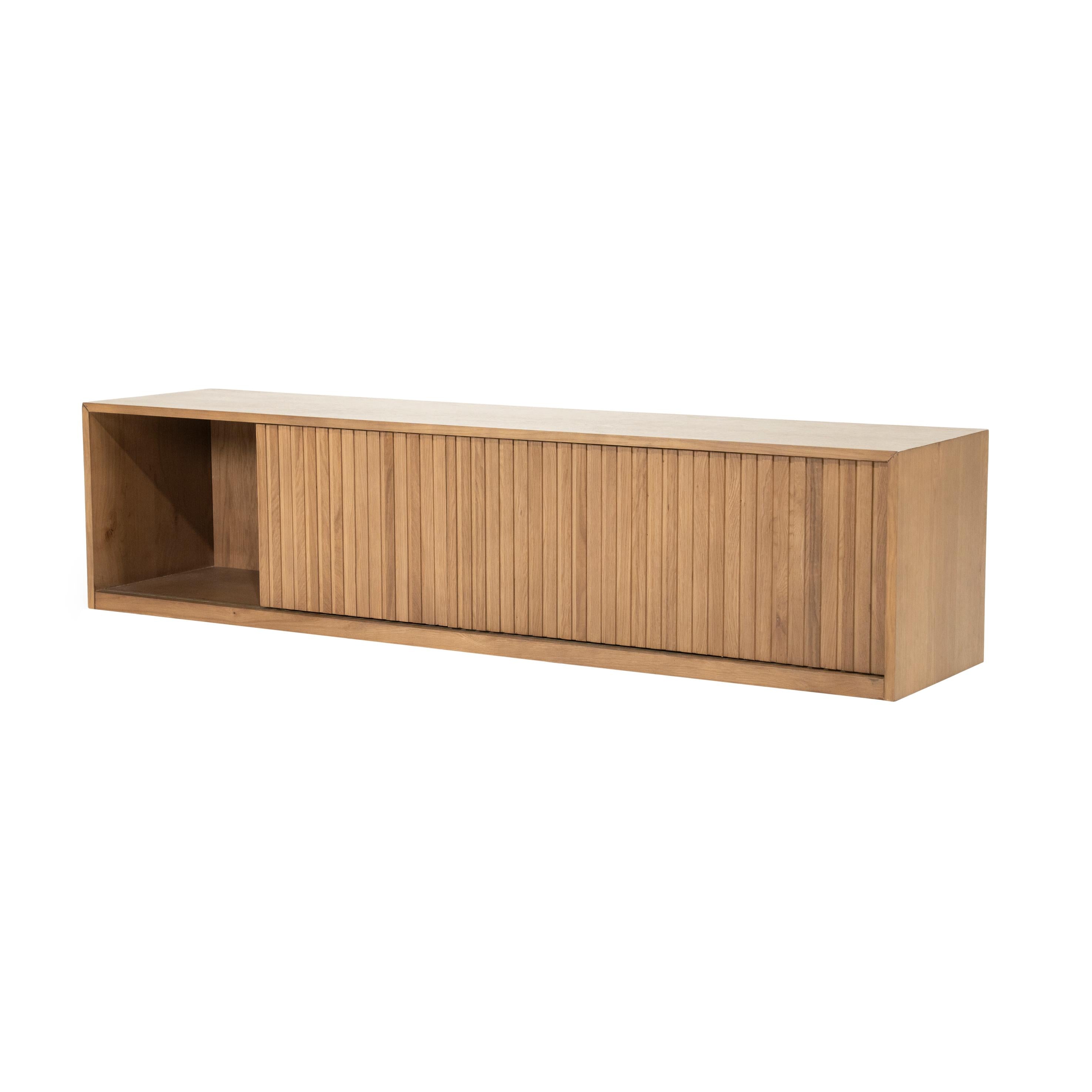 RTV-Sideboard MILO dunkles Eichenholz