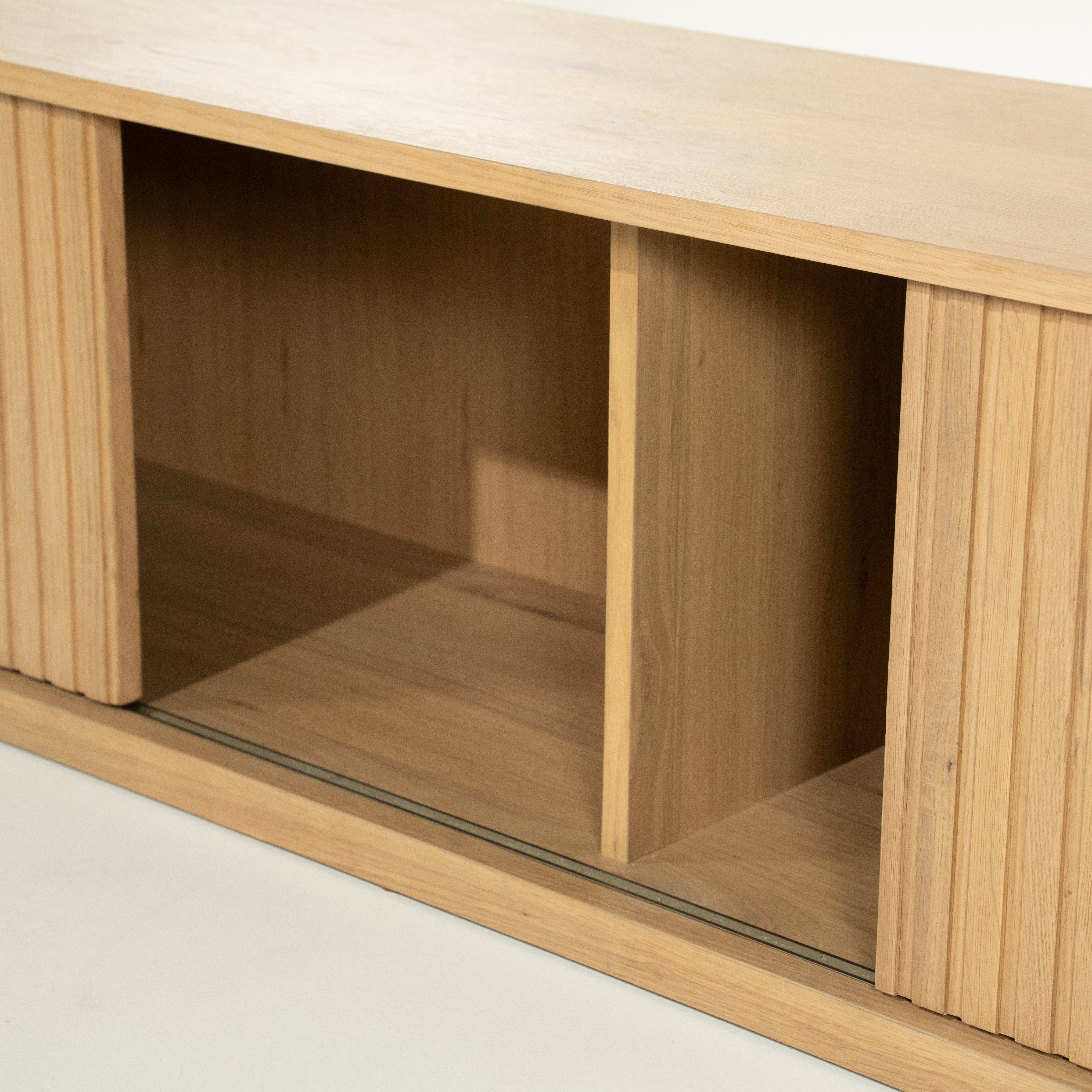RTV-Sideboard MILO dunkles Eichenholz
