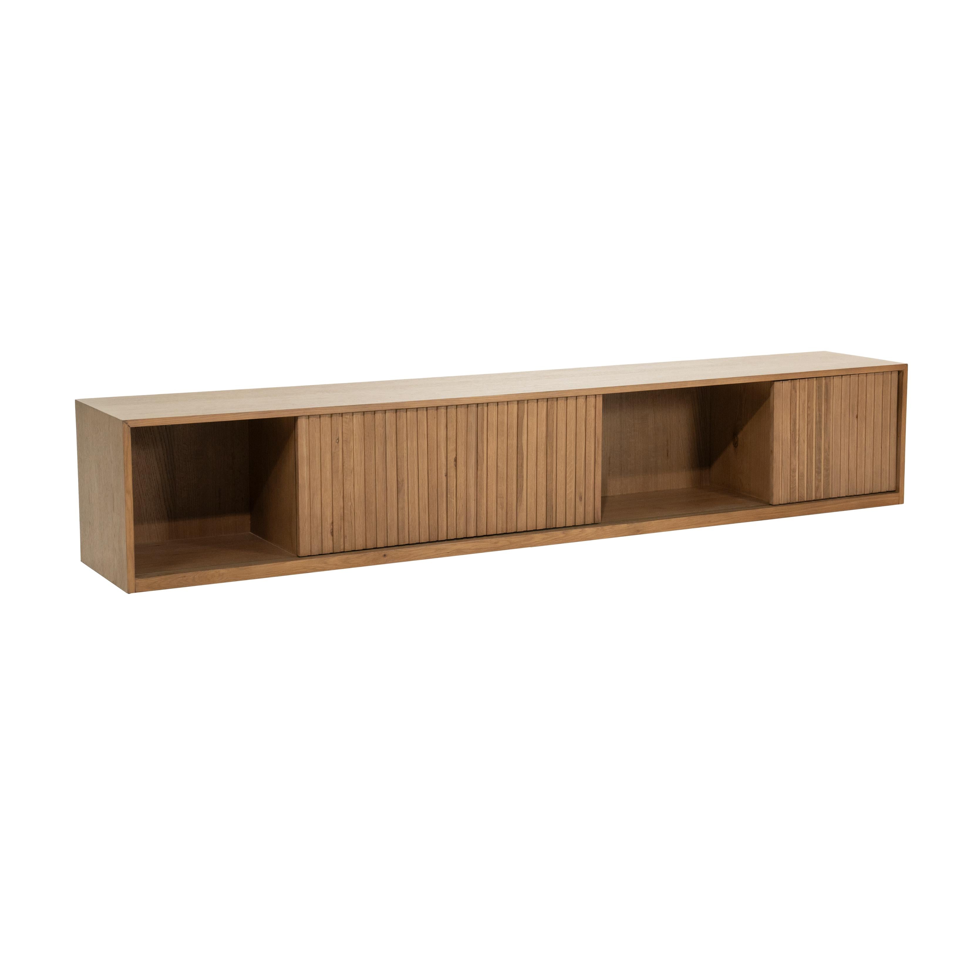 RTV-Sideboard MILO dunkles Eichenholz
